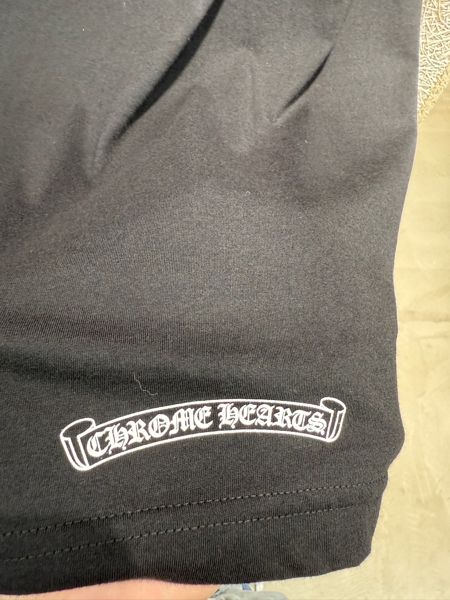 Chrome Hearts neck logo T-shirt