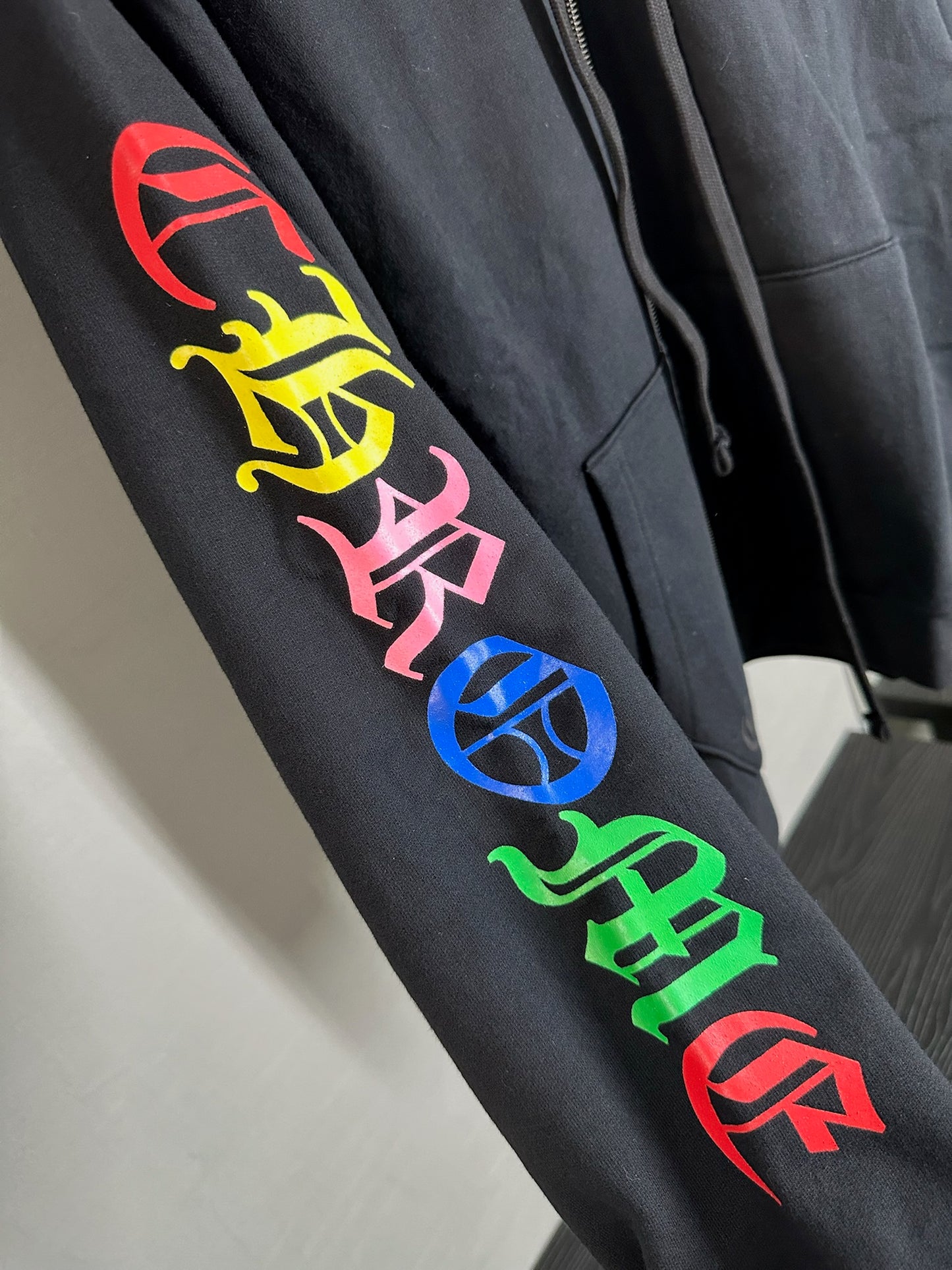 Chrome Hearts Color Cemetery Zip Up Hoodie