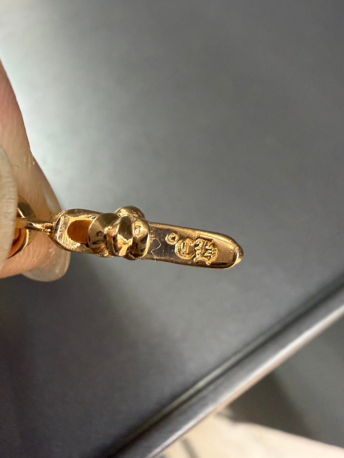 Chrome Hearts 22K Ruby Babyfat Pendant