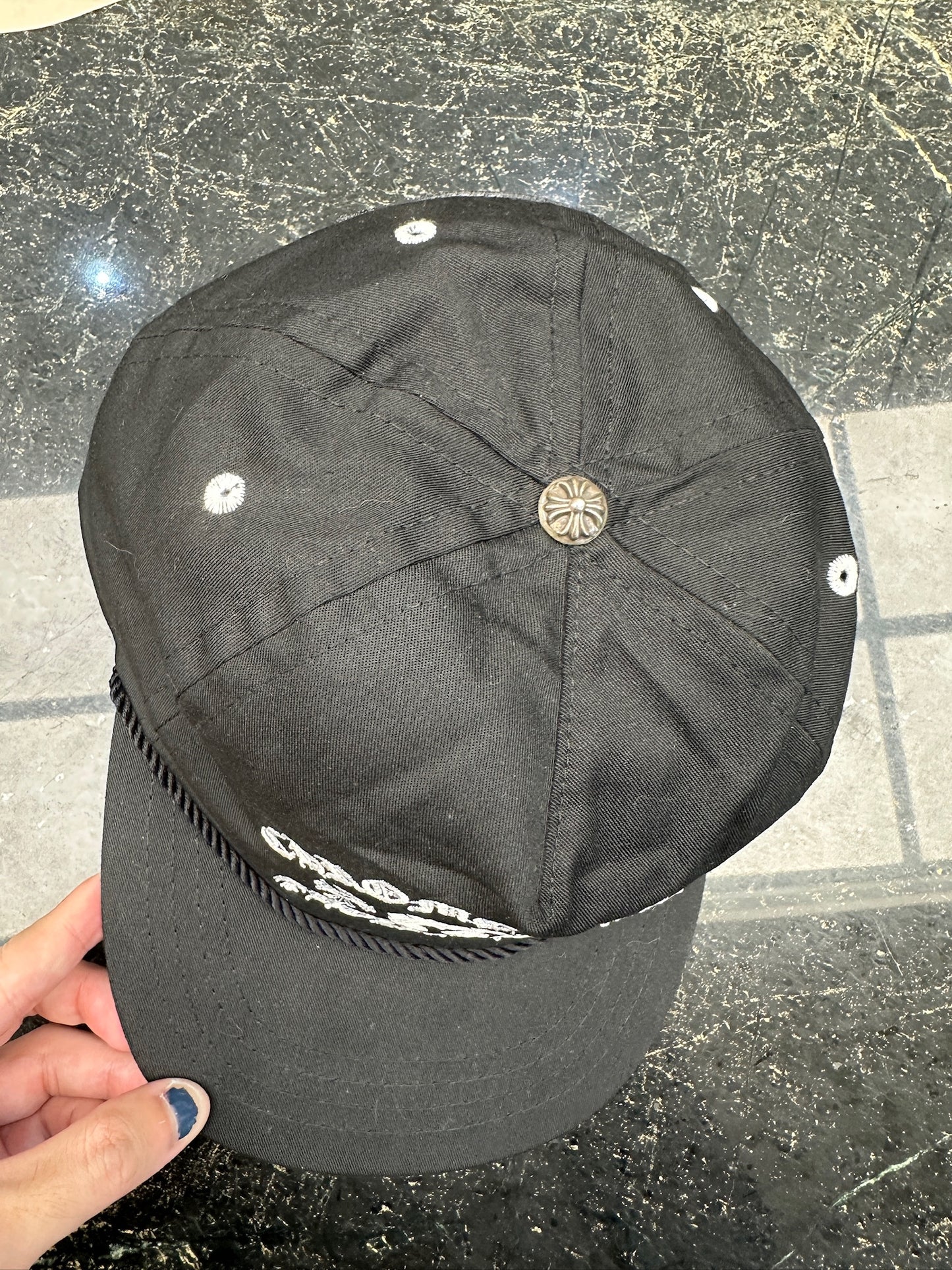 Chrome Hearts Triple-cross cap