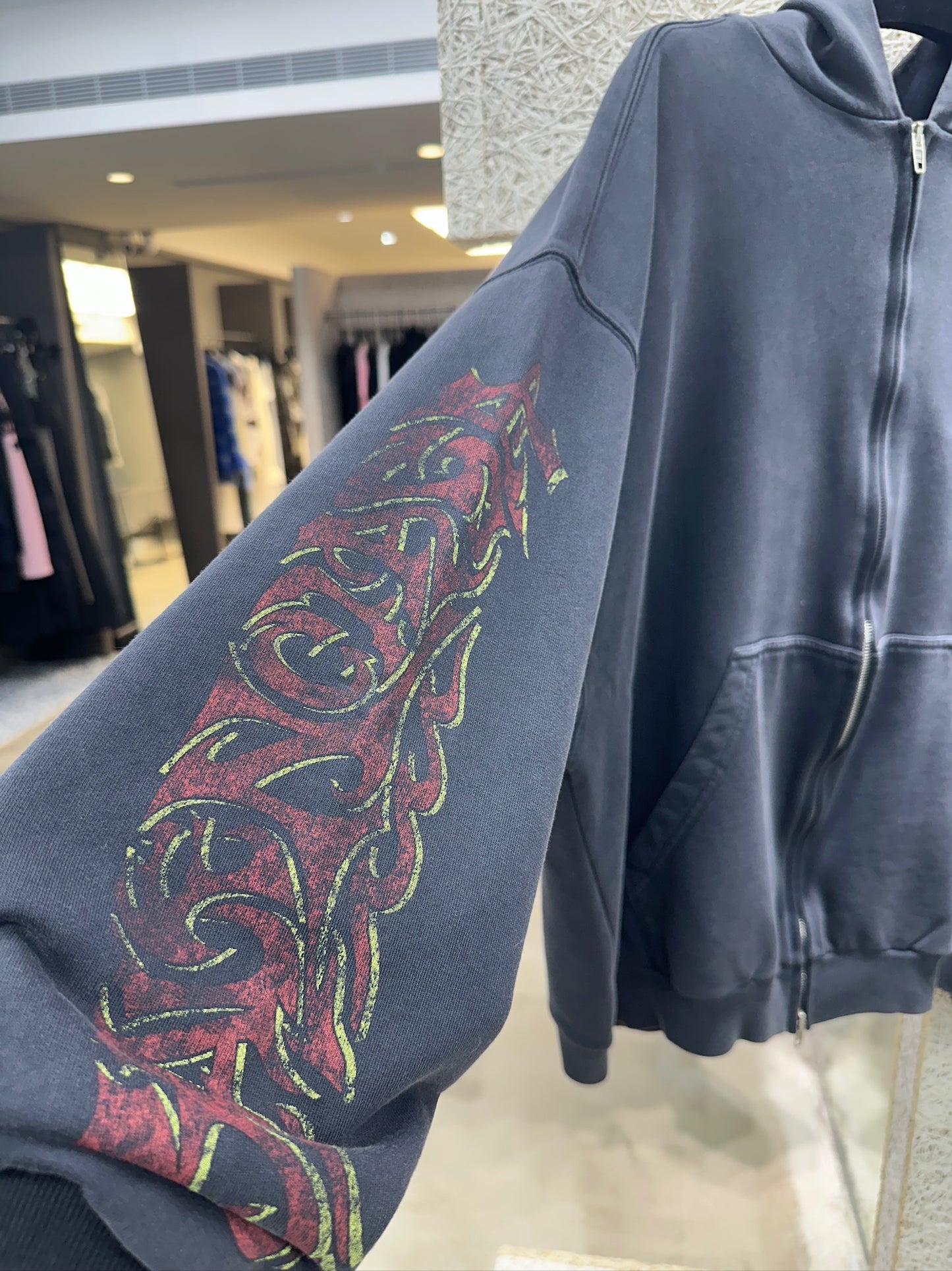 Balenciaga Offshore Full-zip Hoodie