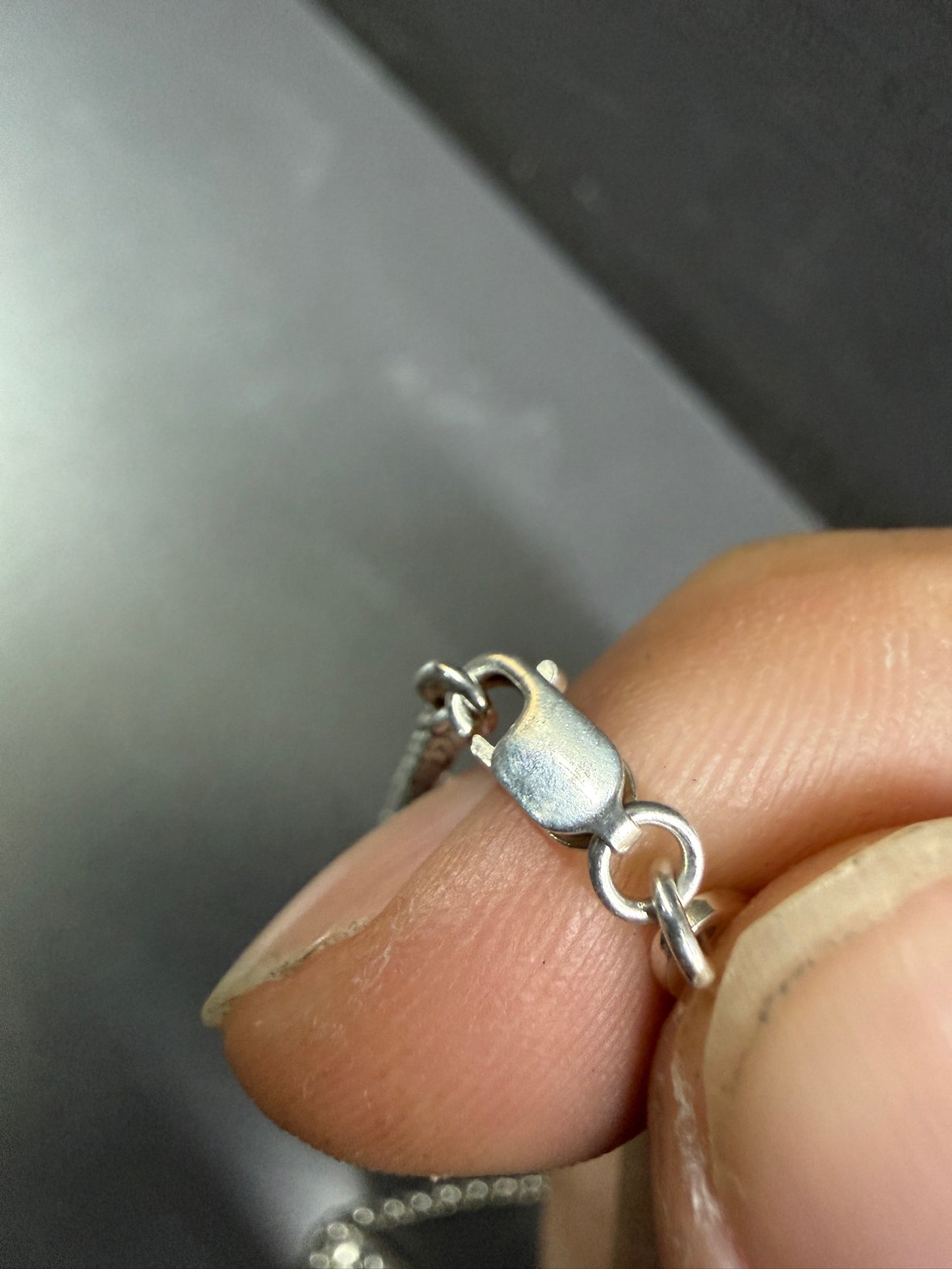 Chrome Hearts Safety Pin with Diamond 50cm