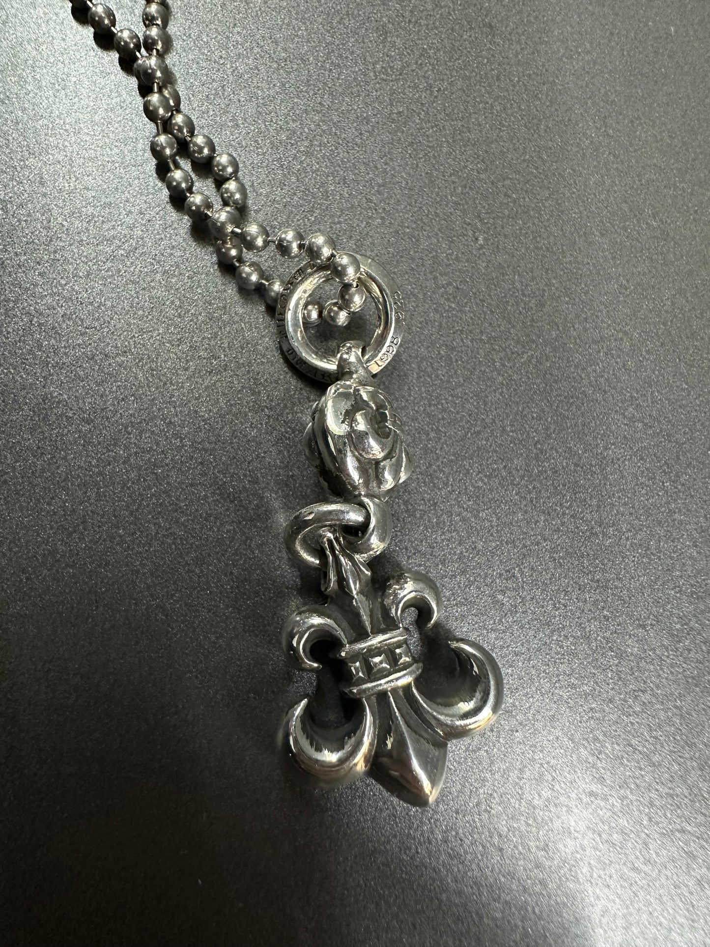 Chrome Hearts Ball Fleur Pendant
