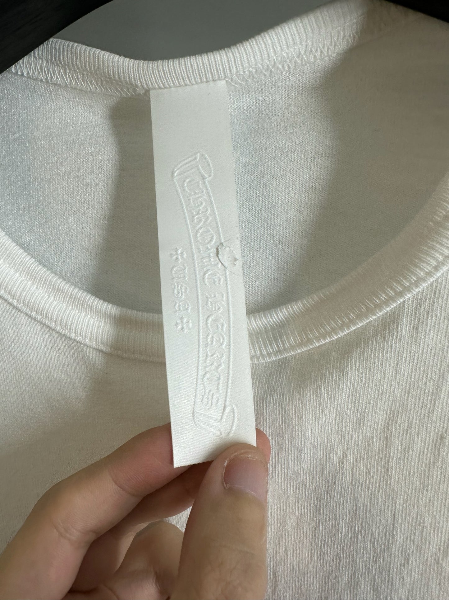 Chrome Hearts Sanskrit
Cross Embroidered T-shirt