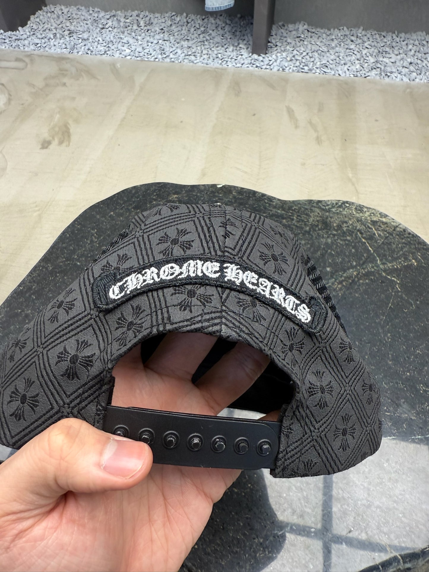 Chrome Hearts Triple Cross Trucker Hat