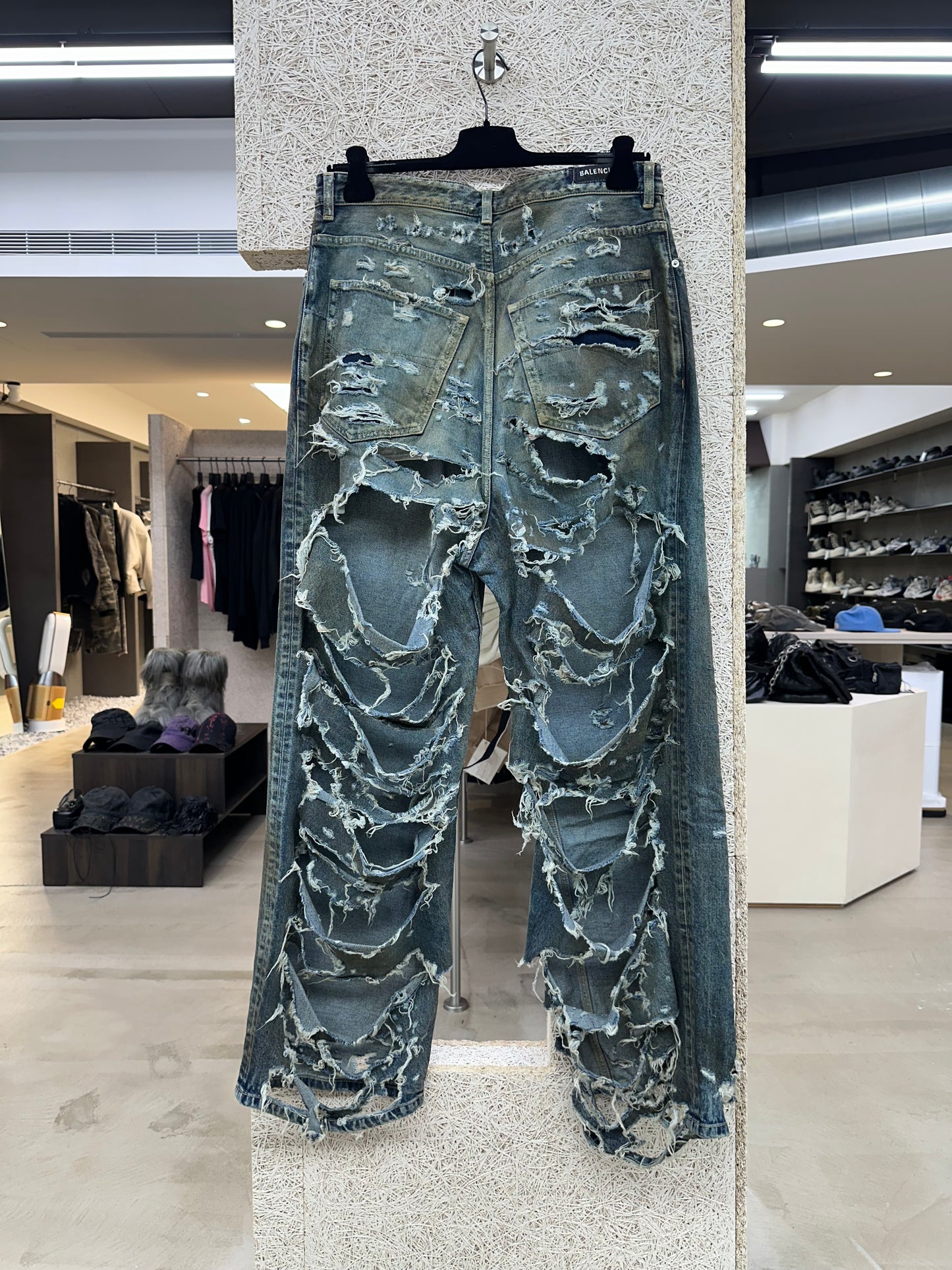 Balenciaga Super Destroyed Jeans
