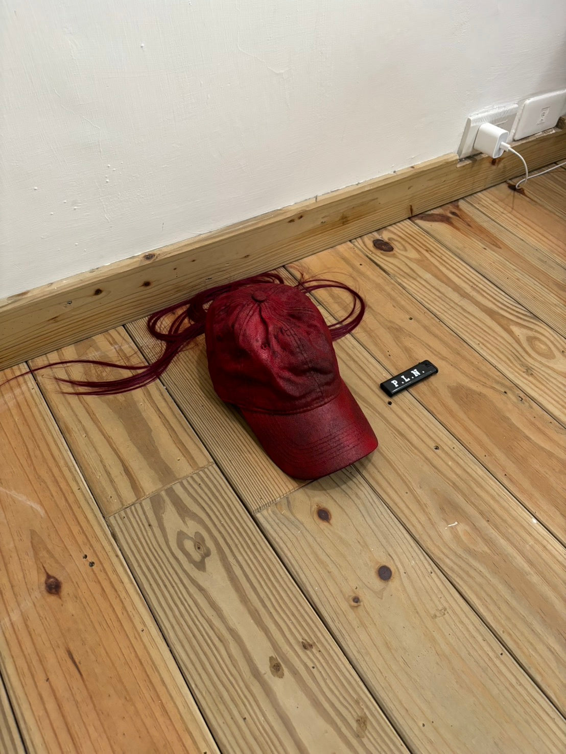 P.L.N RED HAIR CAP
