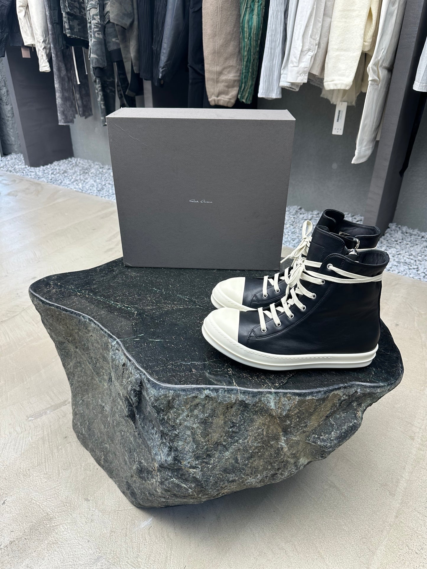 Rick Owens Ramones High-top Sneakers
