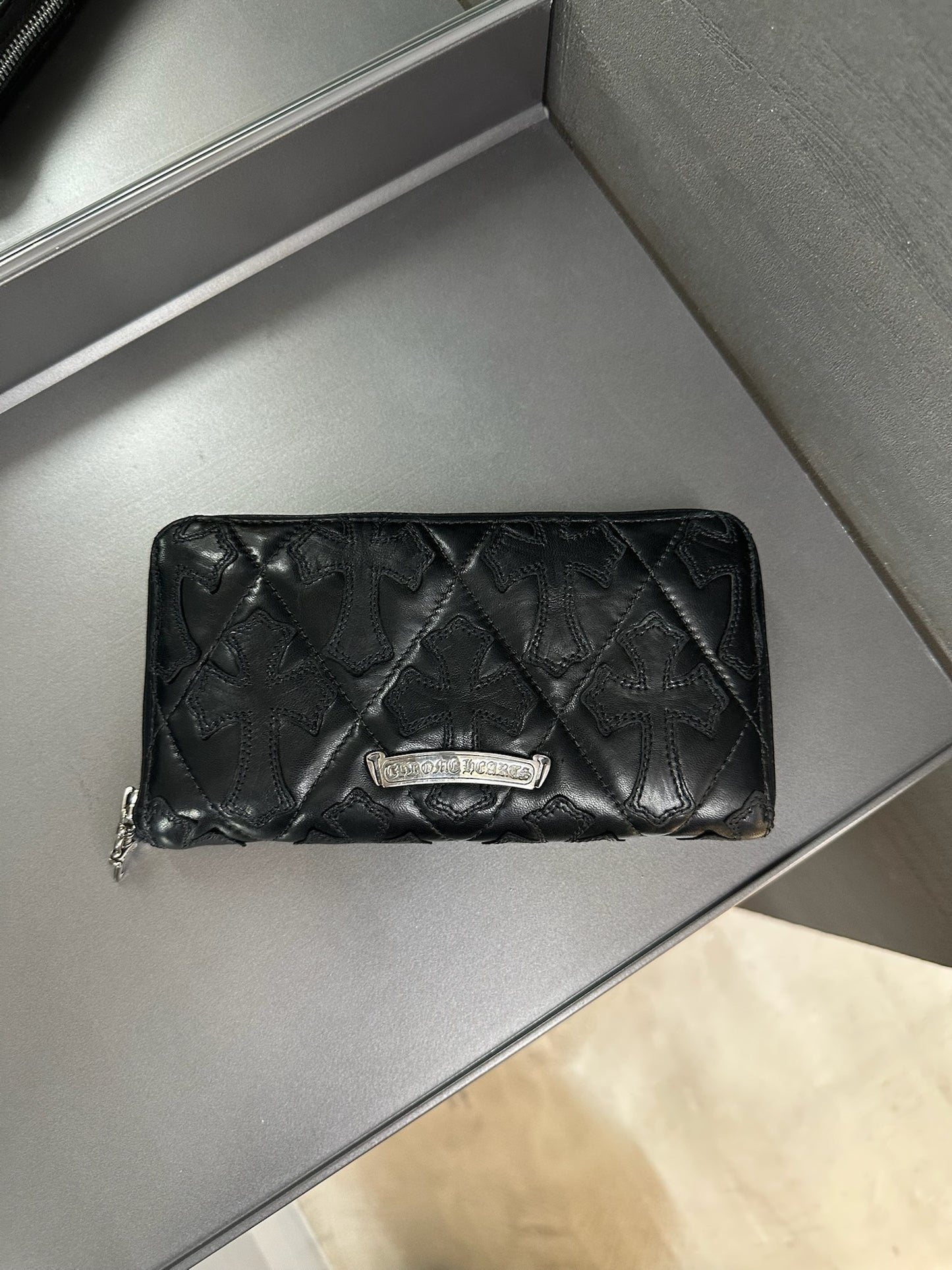 Chrome Hearts Leather Patch Wallet
