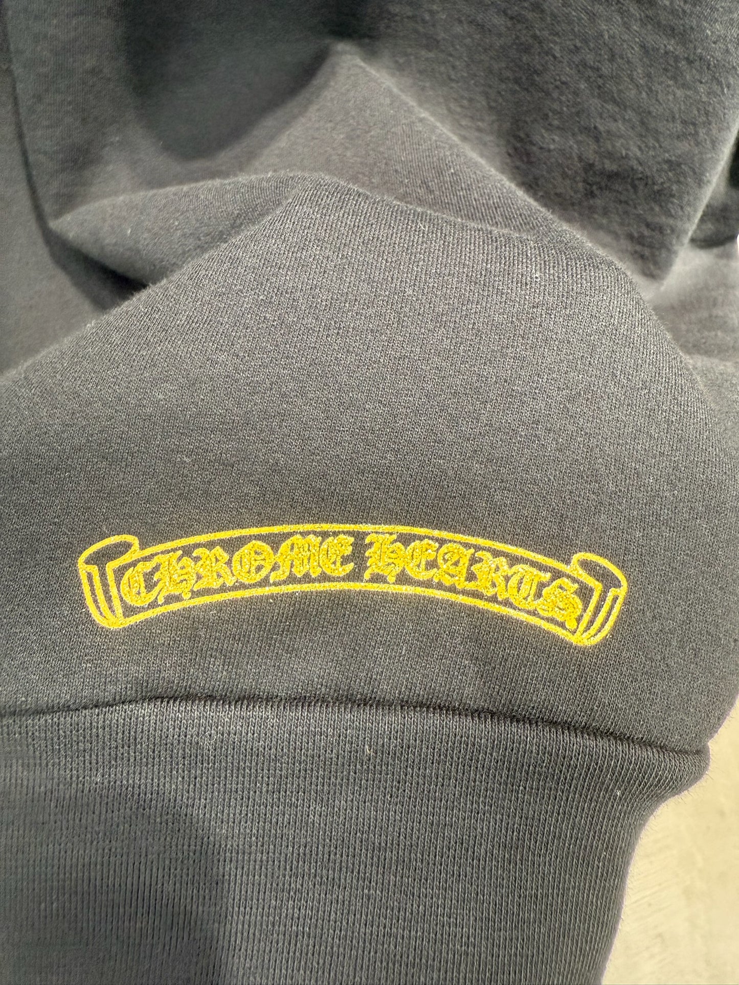 Chrome Hearts logo printed hoodie