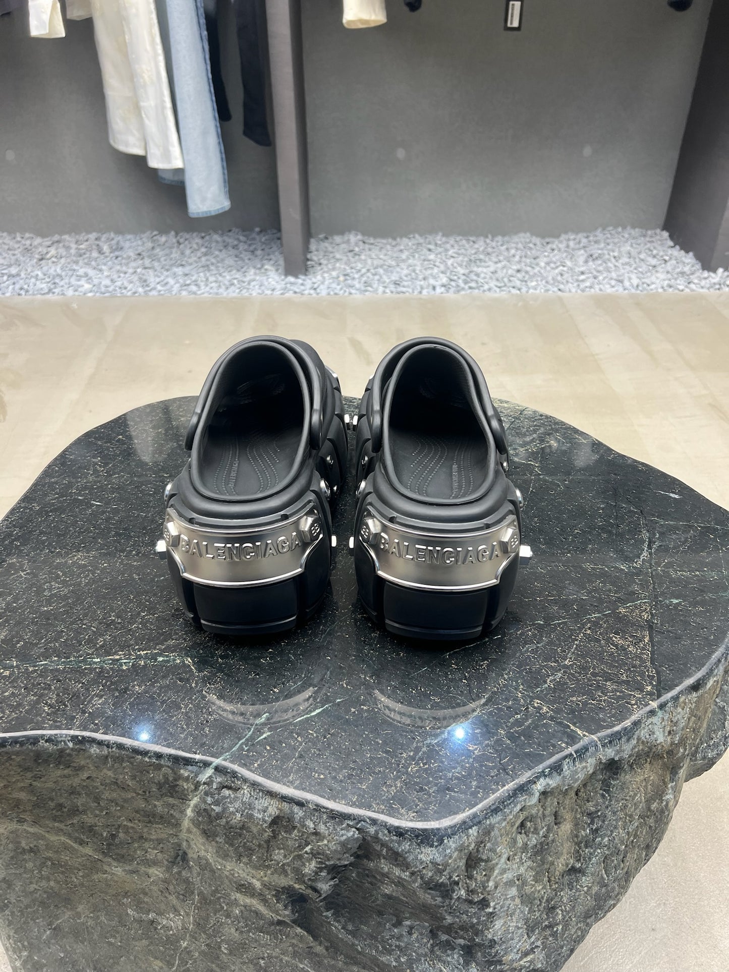 Balenciaga Crocs Hardcrocs Slippers