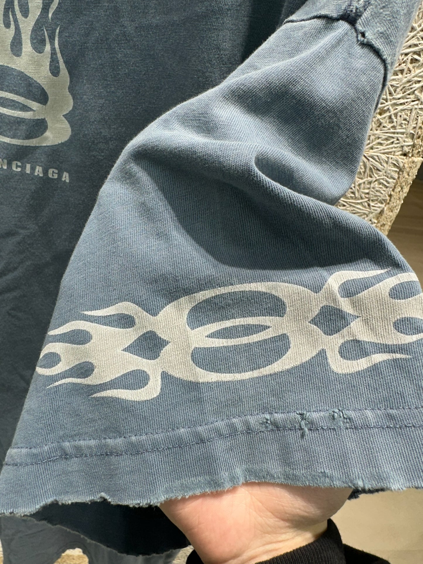 Balenciaga Burning Unity T-shirt