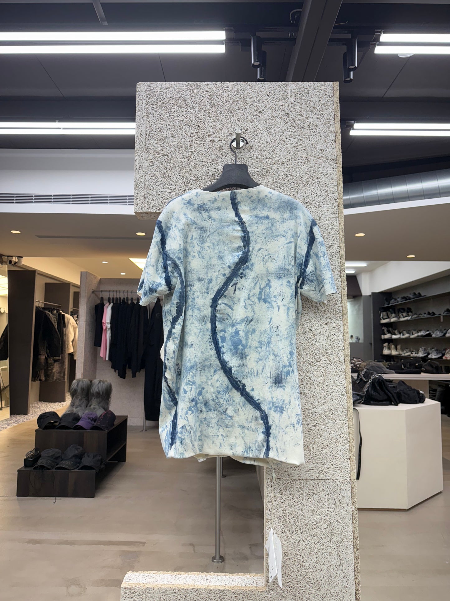 JAS Indigo double layer T-shirt