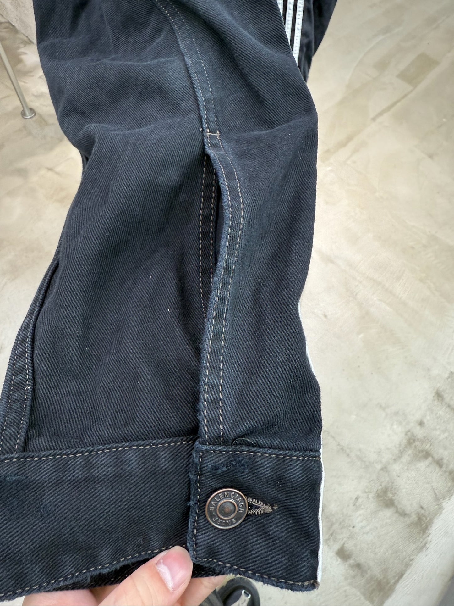 Balenciaga X Adidas Denim Jacket