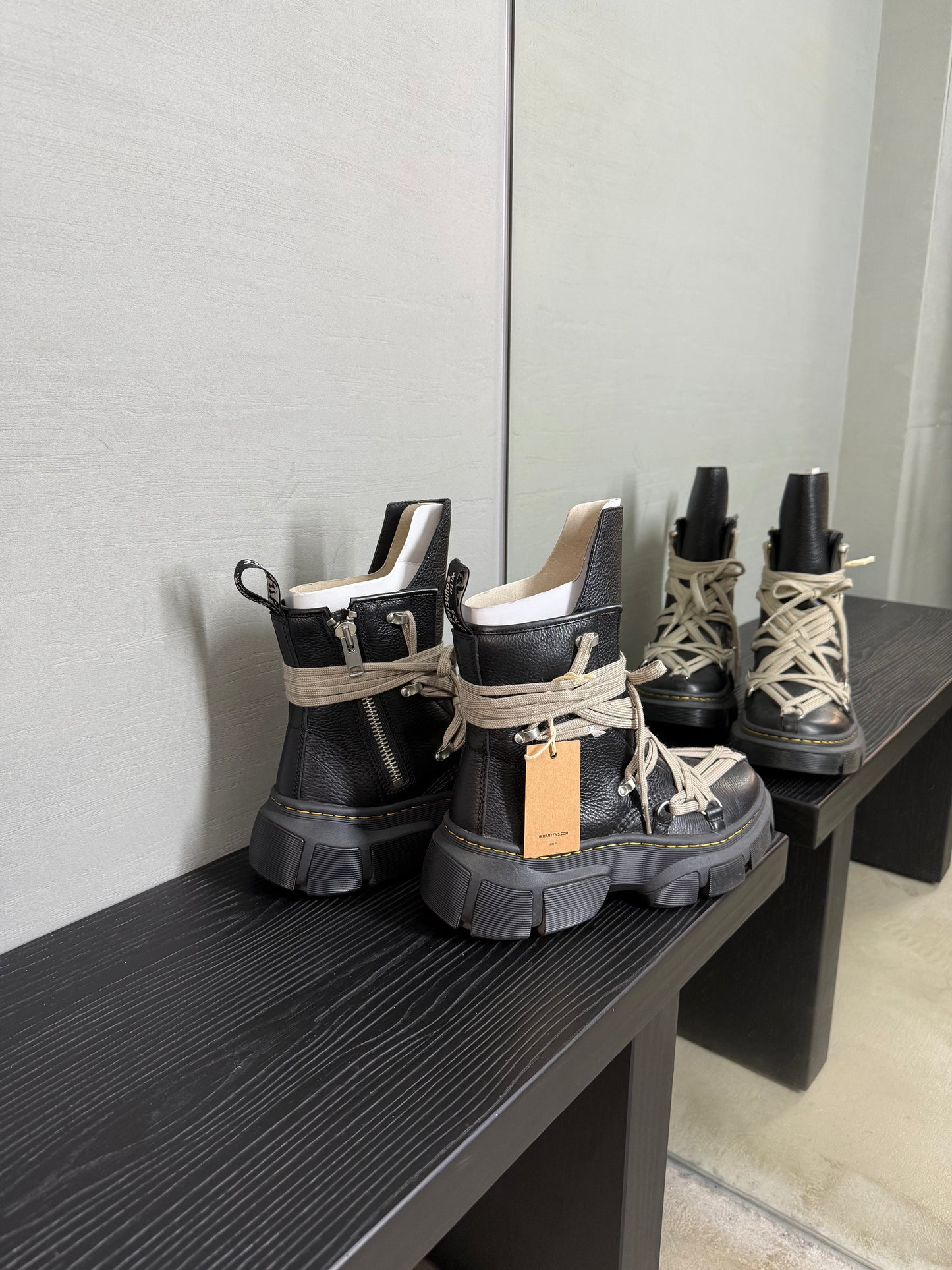 Dr. Martens x Rick Owens Mega Lace Boot