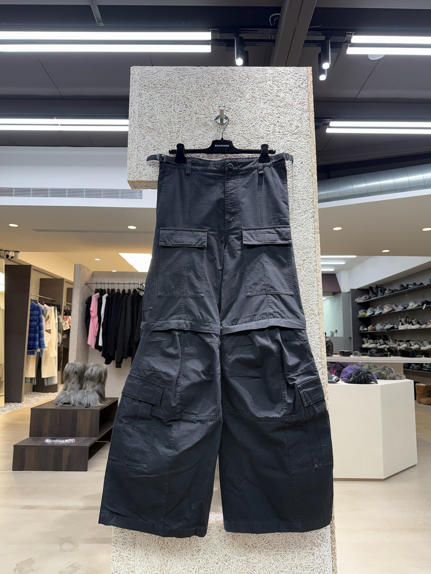 Balenciaga Flared Cargo Pants