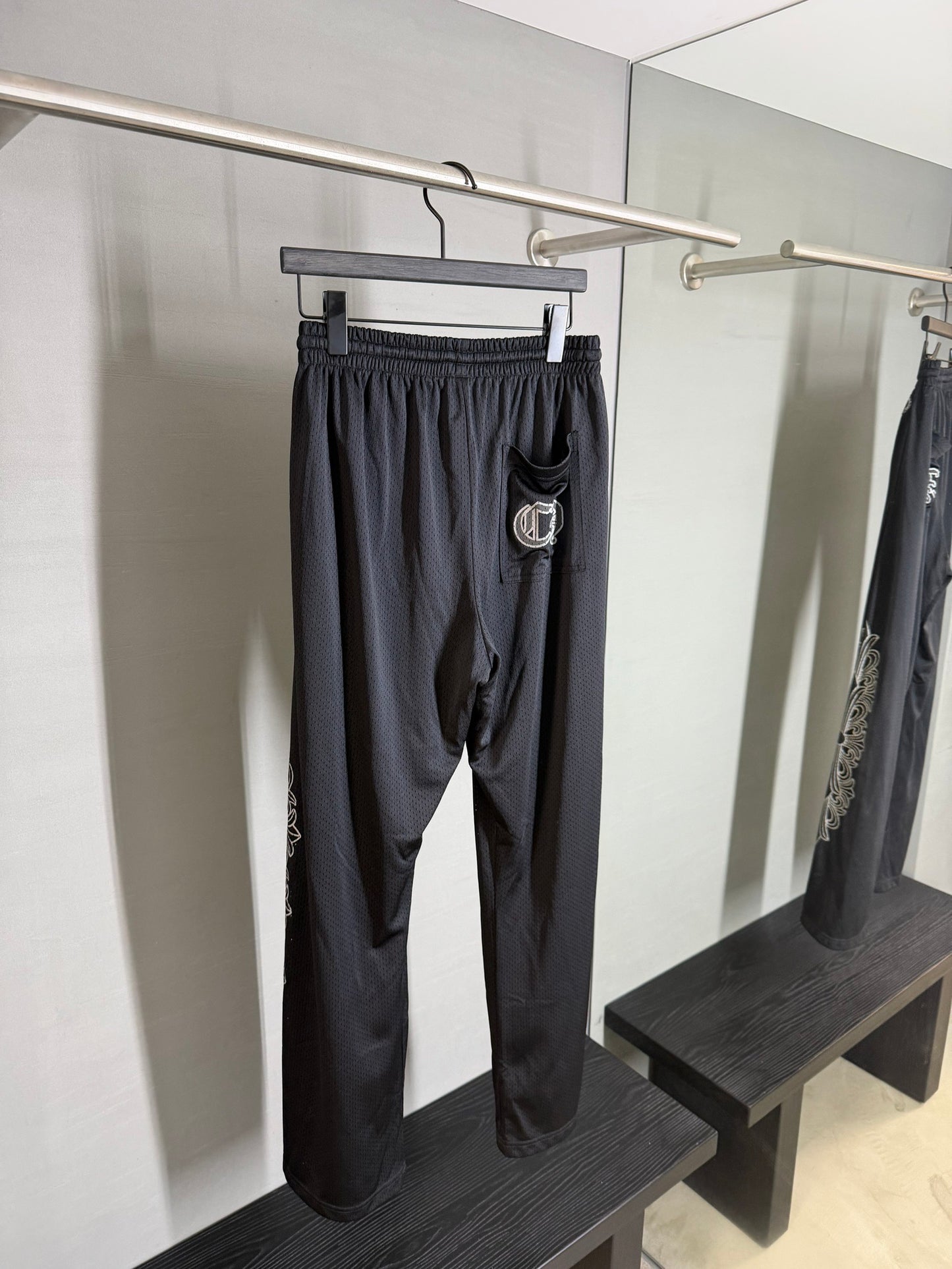 Chrome Hearts Football Mesh Pants