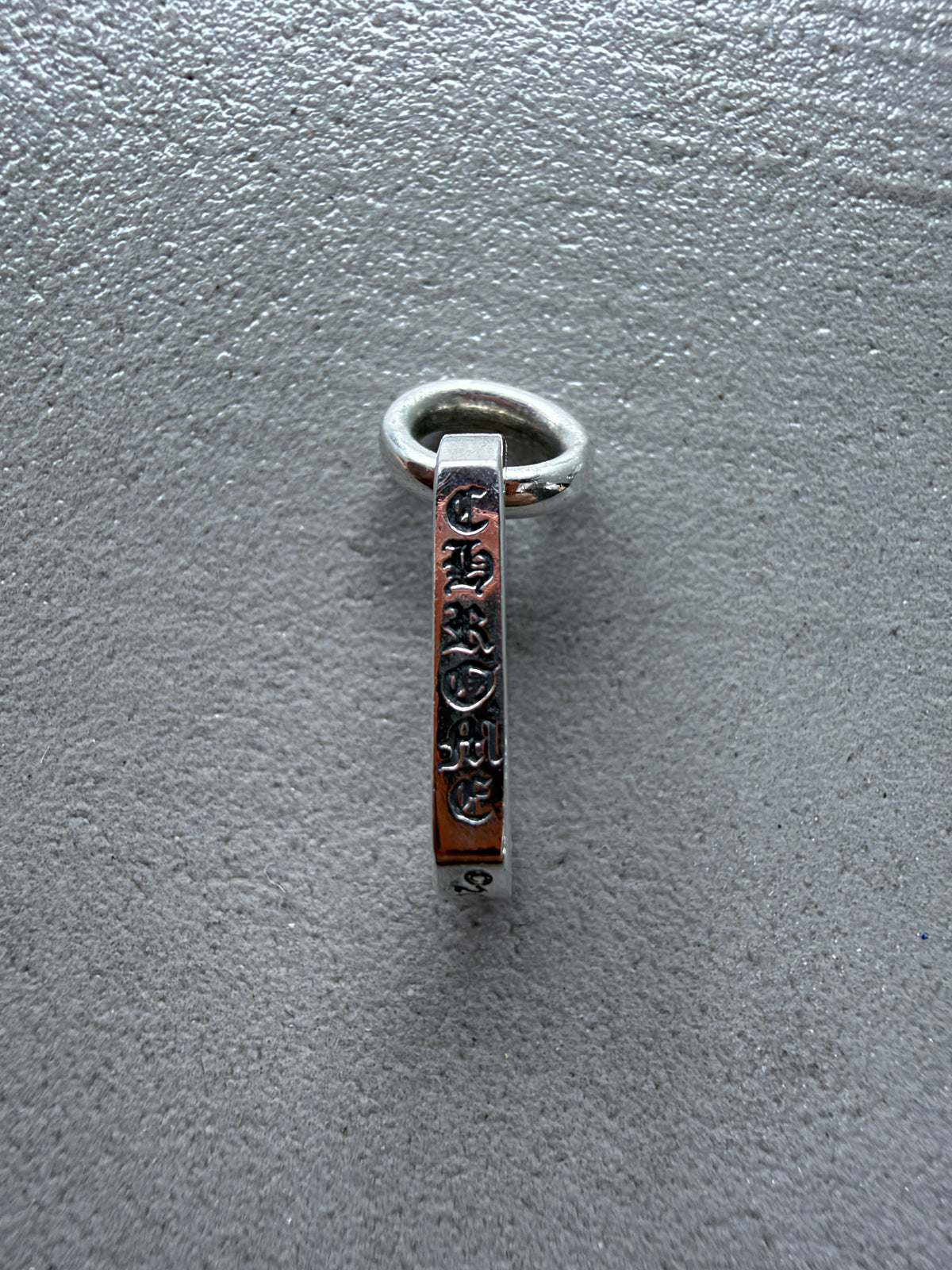 Chrome Hearts Ting Cut Out Cross Dog Tag