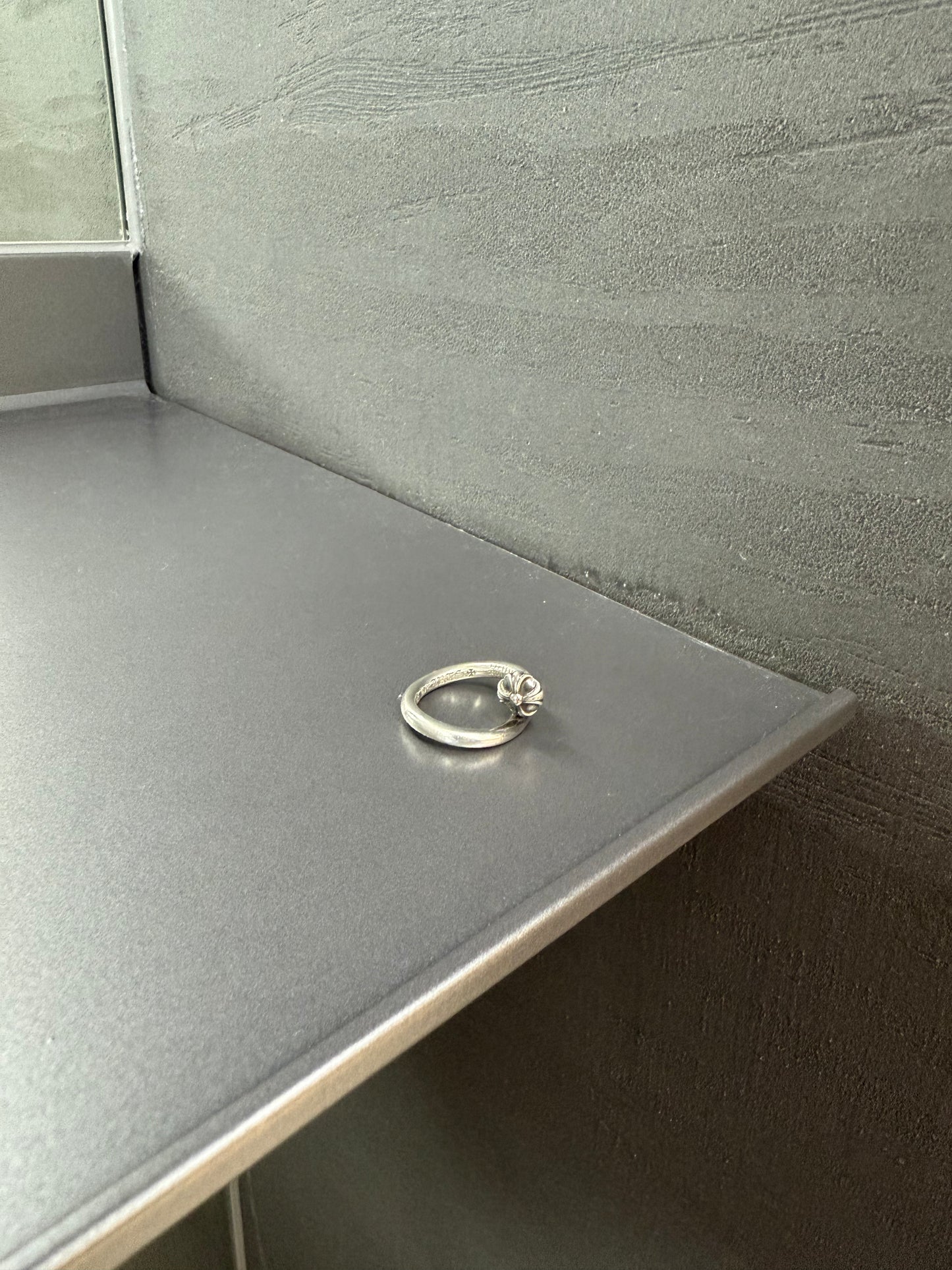 Chrome Hearts nail ring