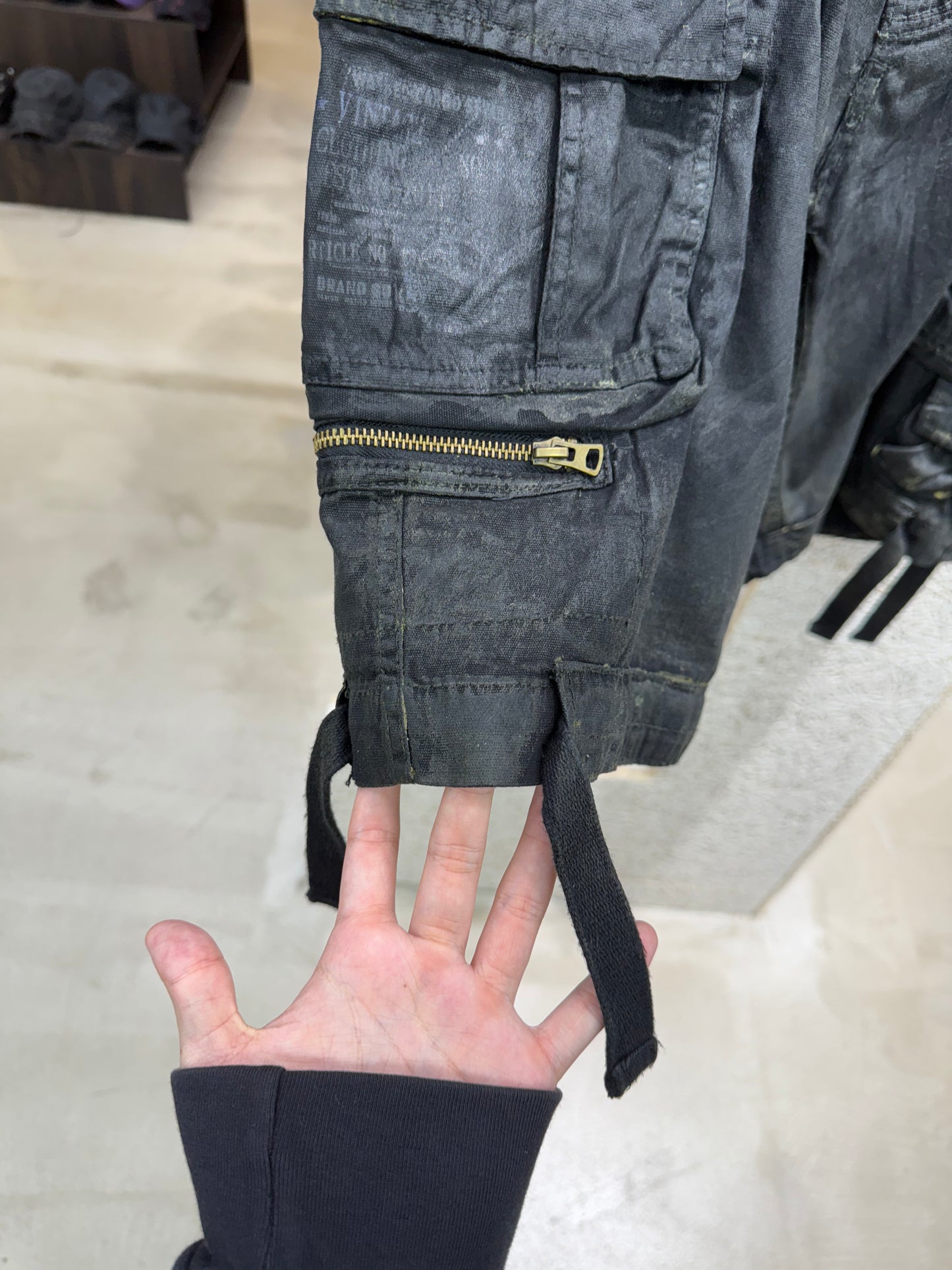 P.L.N. Oilskin Cargo Short