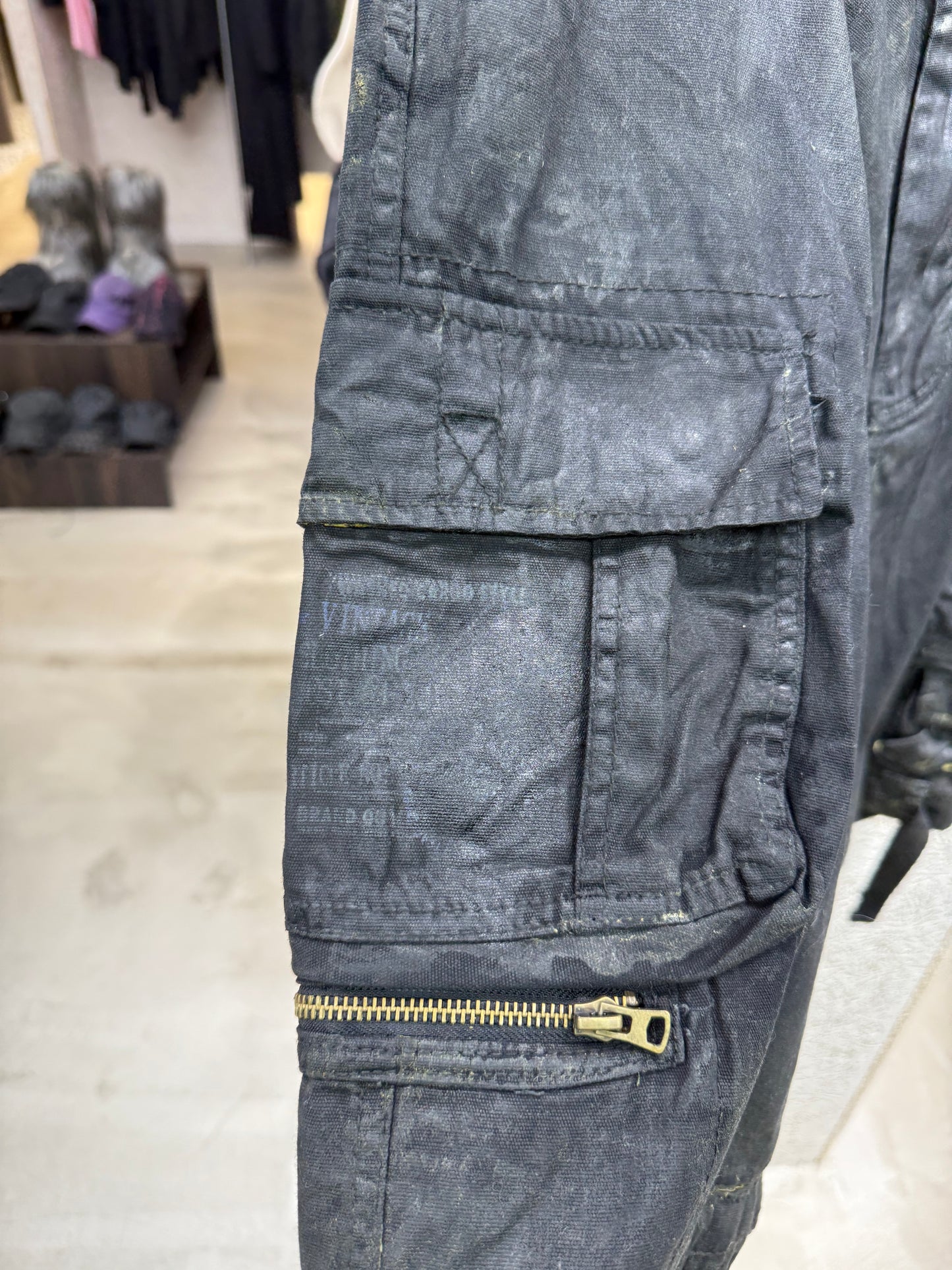 P.L.N. Oilskin Cargo Short
