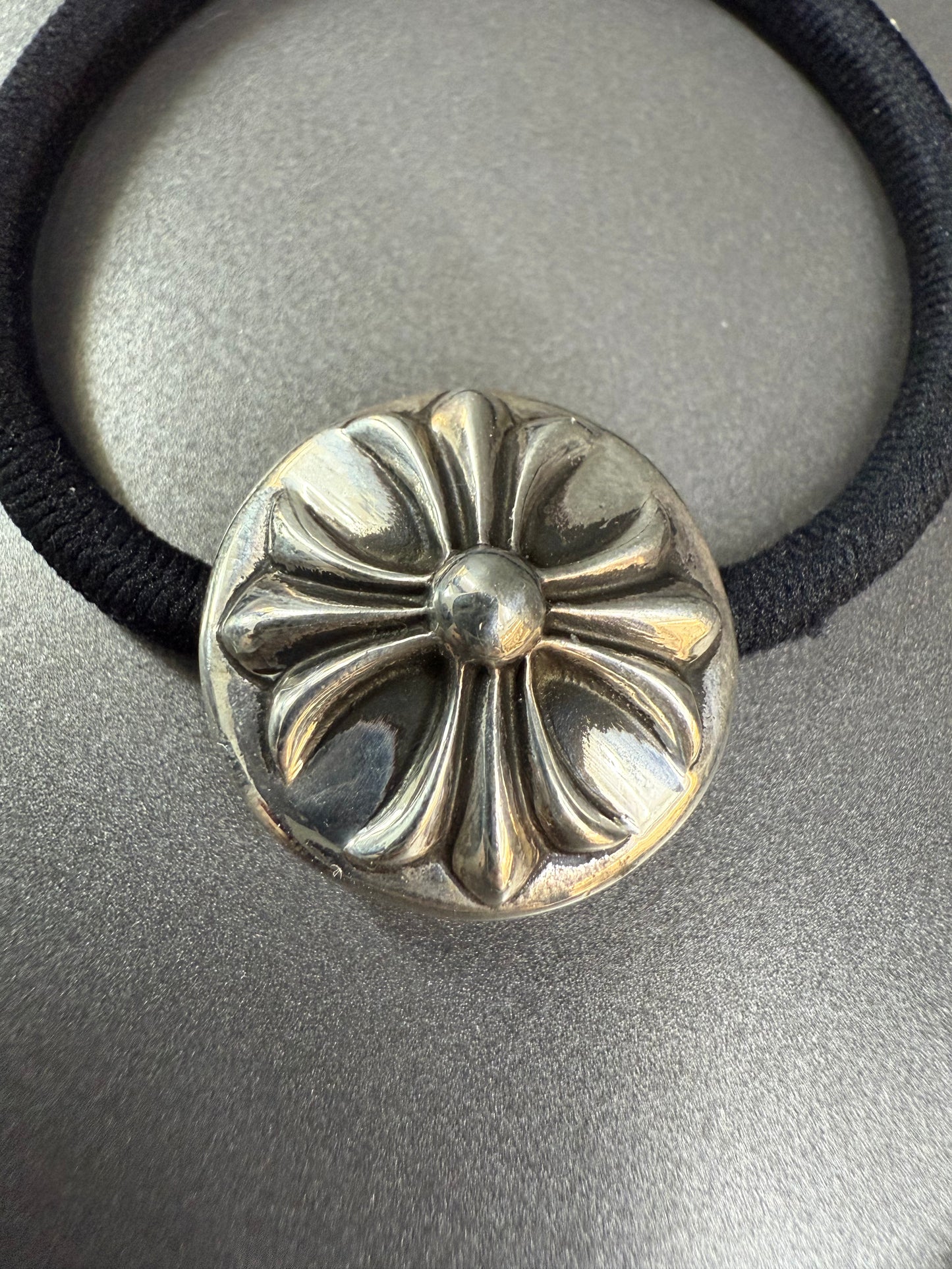 Chrome Hearts Cross Ball Hair Tie