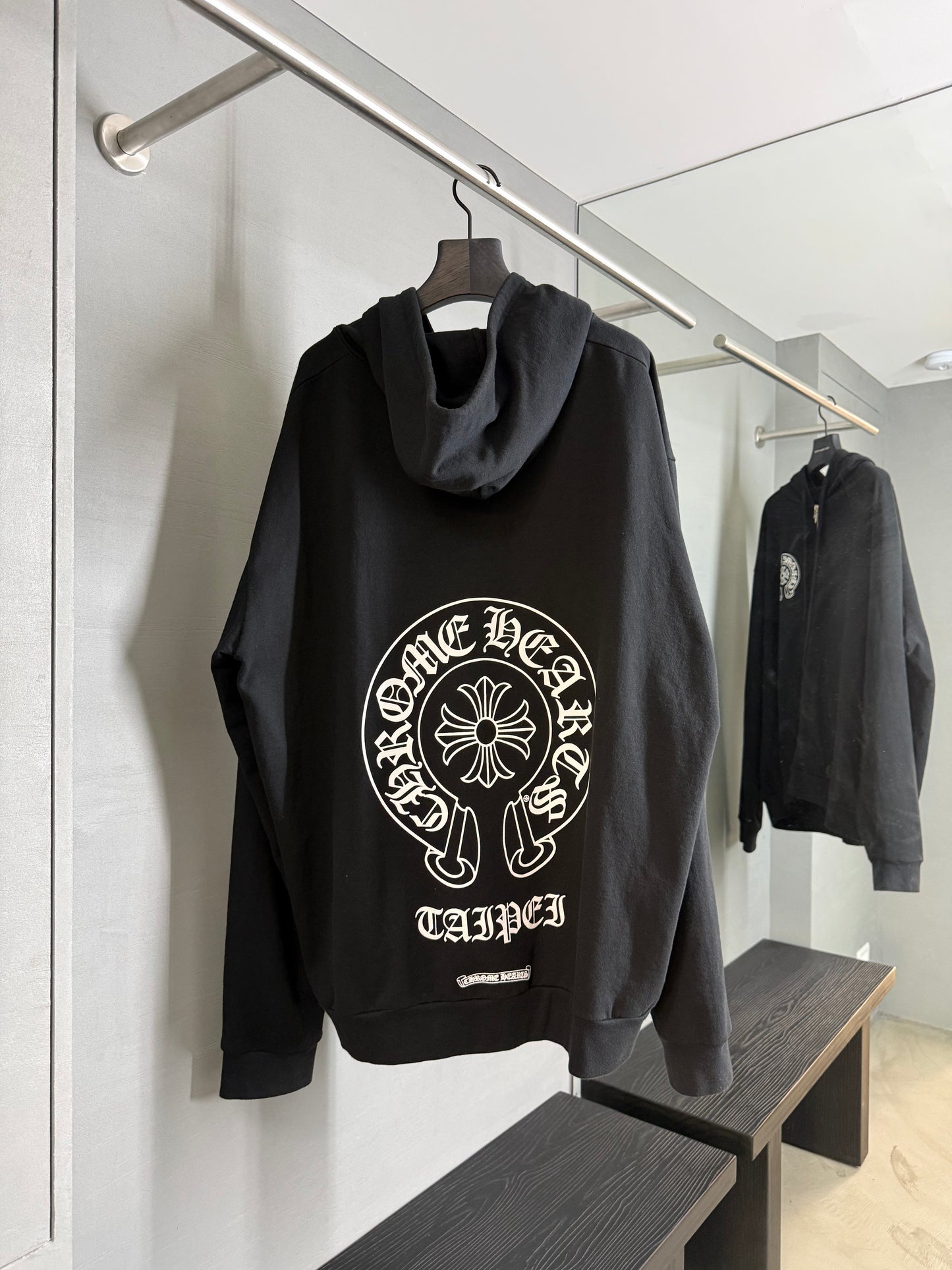 Chrome Hearts Taipei zip-up hoodie
