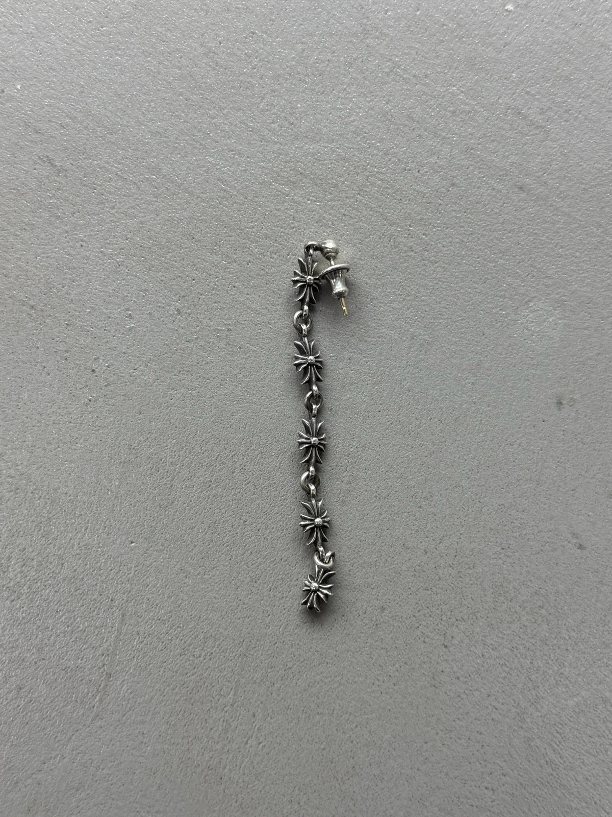 Chrome Hearts Tiny E CH Plus 5 Links Drop Earring