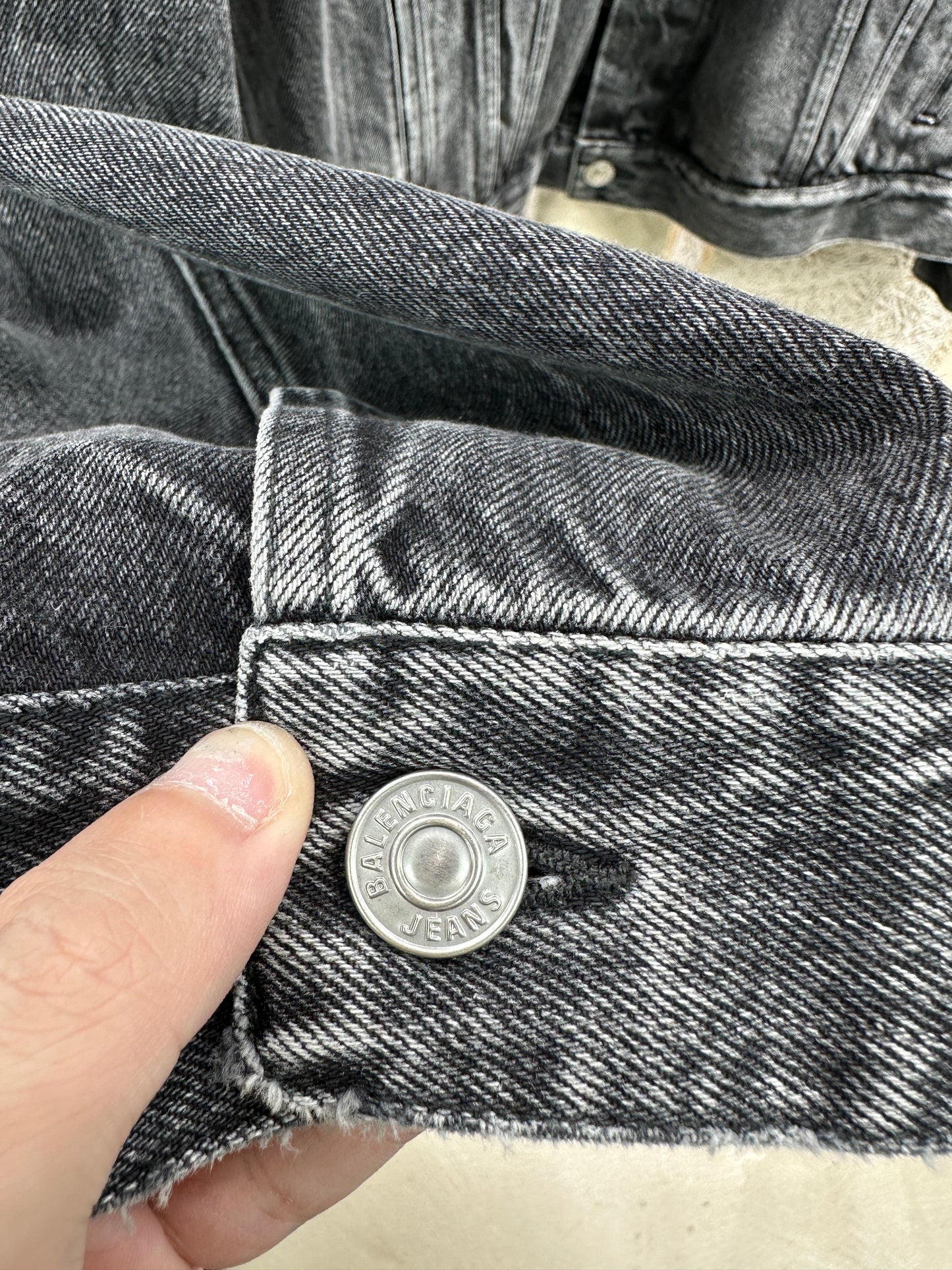 Balenciaga Denim Jacket (Sample)