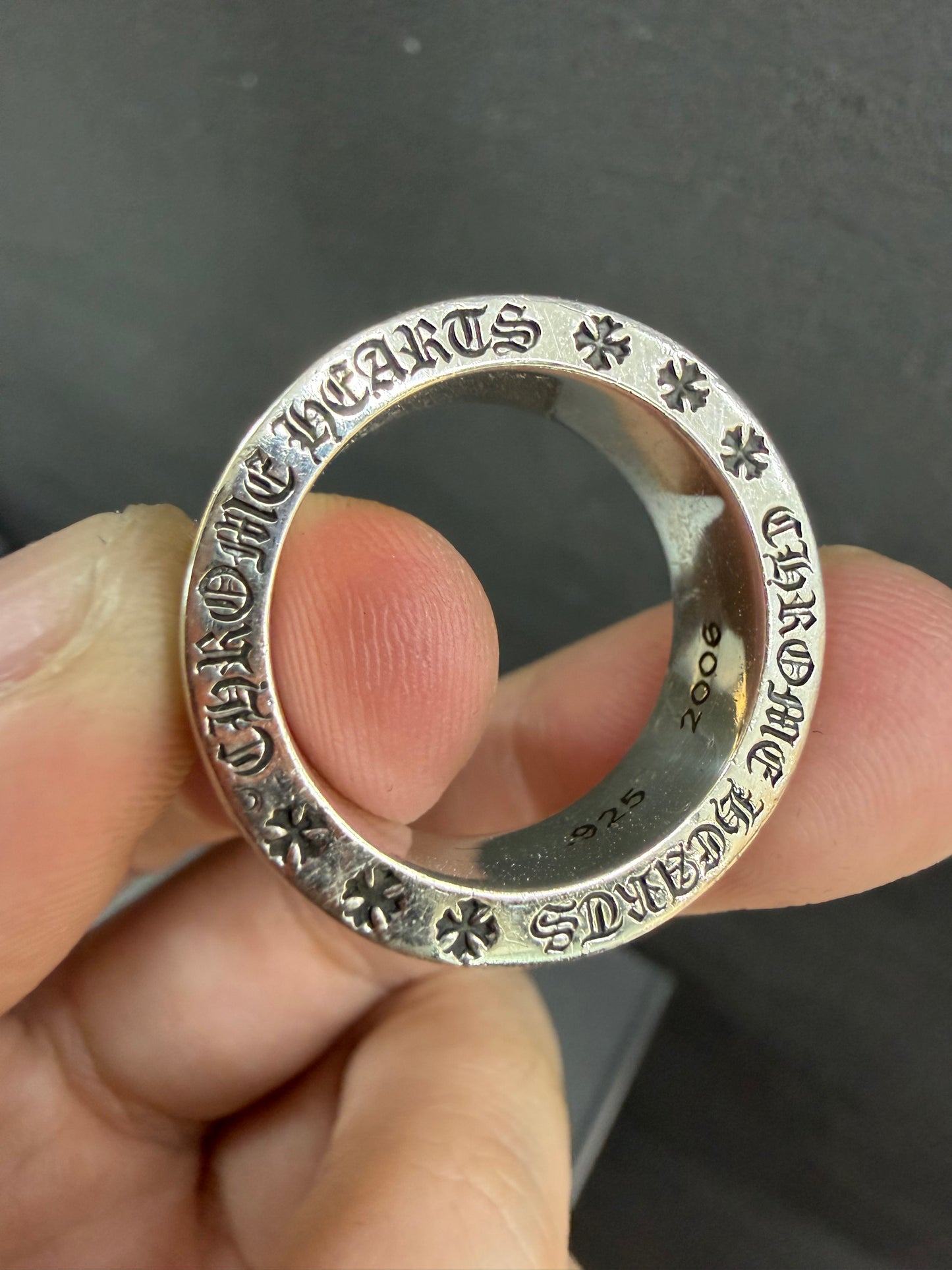 Chrome Hearts Mini Plus Ring