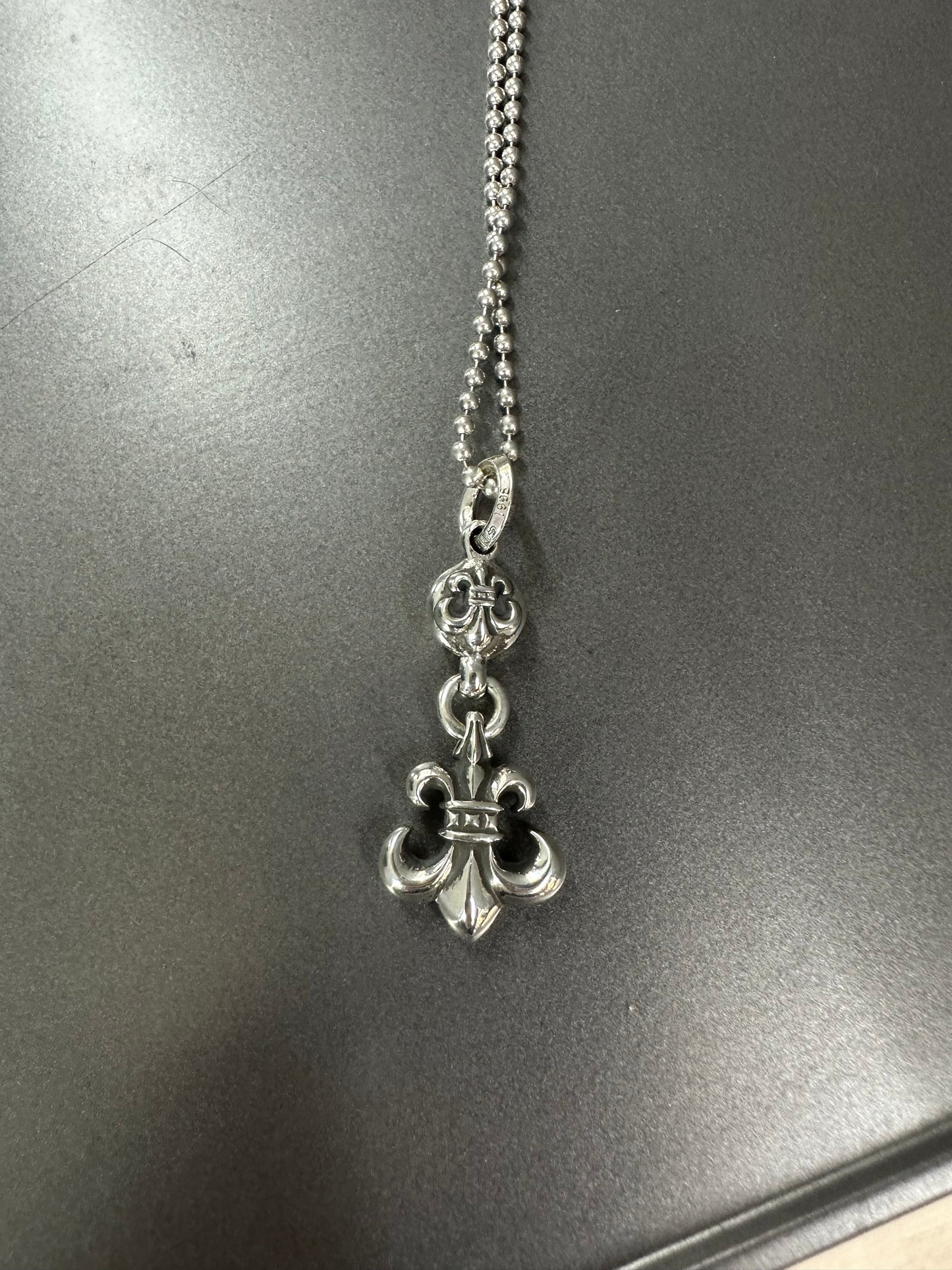 Chrome Hearts Ball Fleur Pendant
