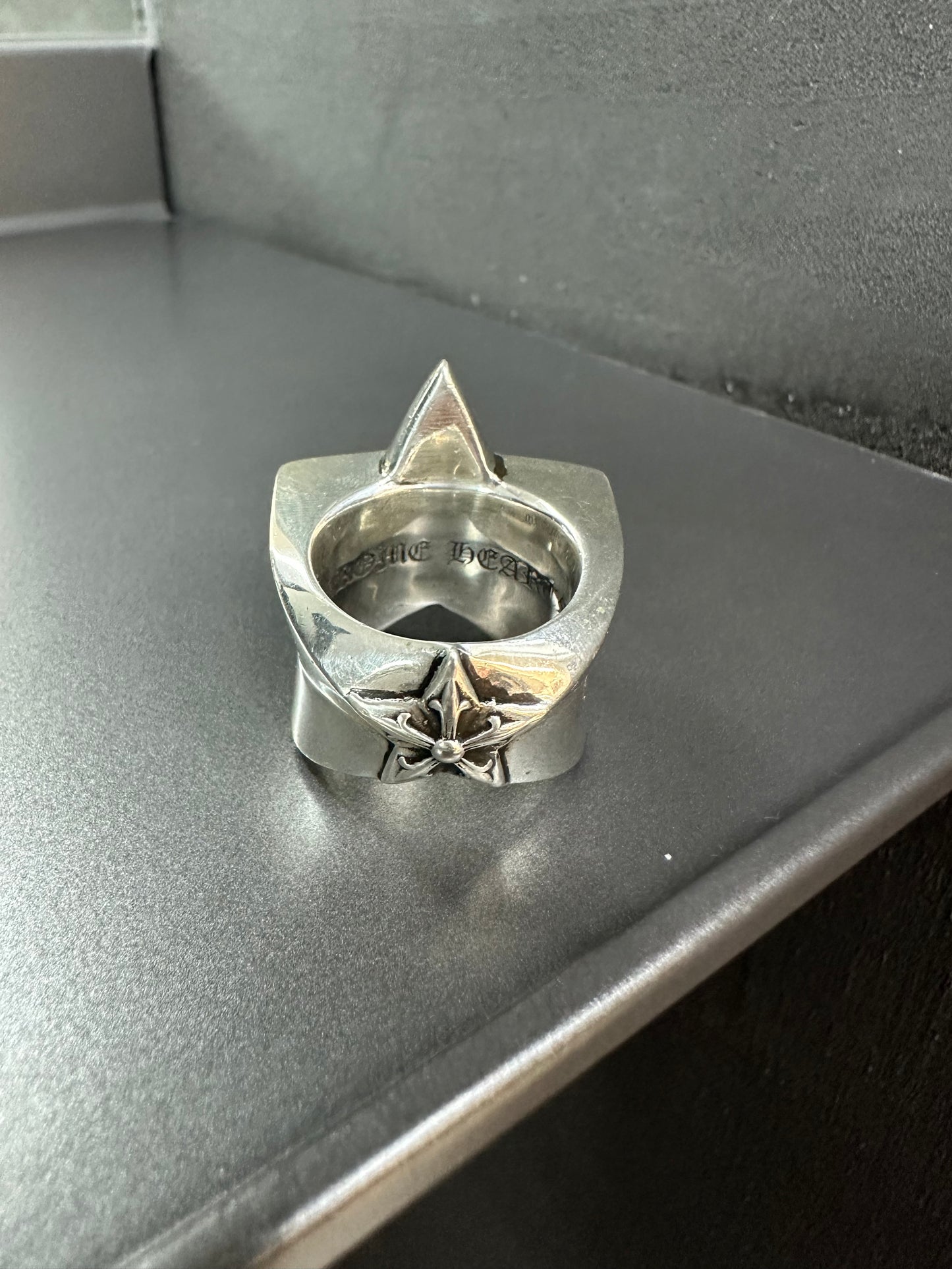 Chrome Hearts Large Star Ring