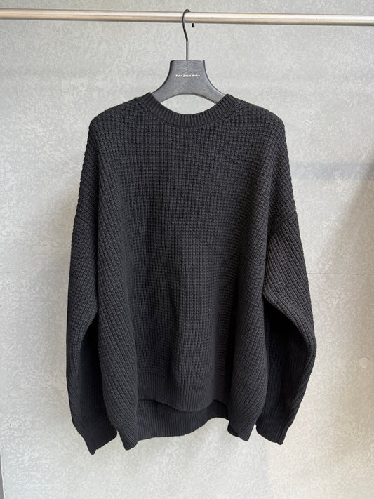 Chrome Hearts Cross Patch Waffle Cashmere Sweater