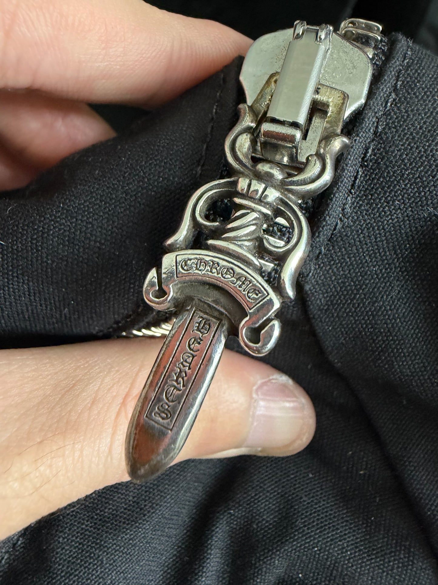 Chrome Hearts Cemetery Gunslinger Cross Patch Moto Backpack