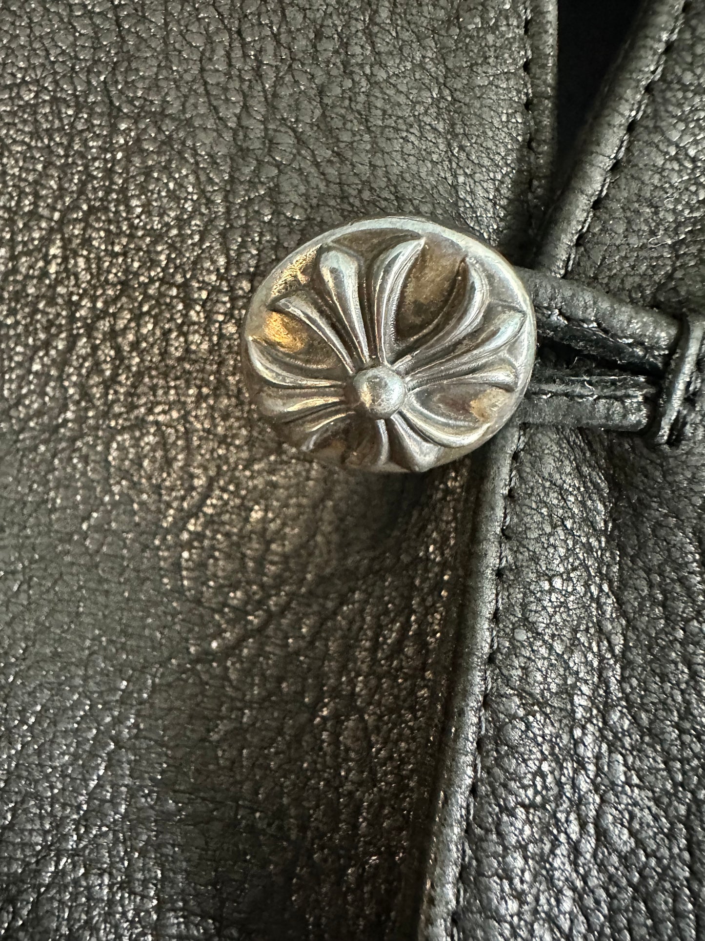 Chrome Hearts Leather Vest