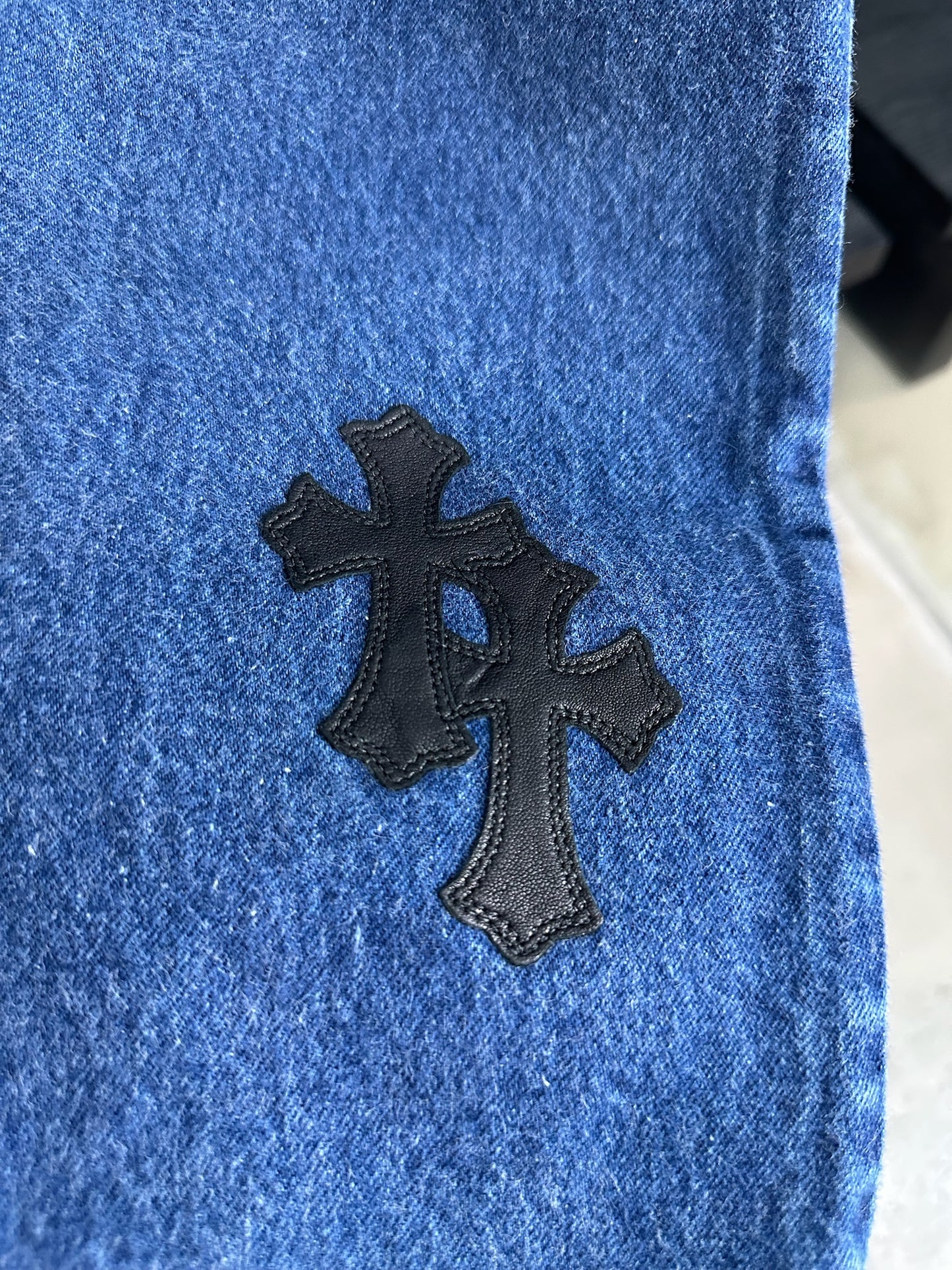 Chrome Hearts x Levi’s Cross Patch Jeans