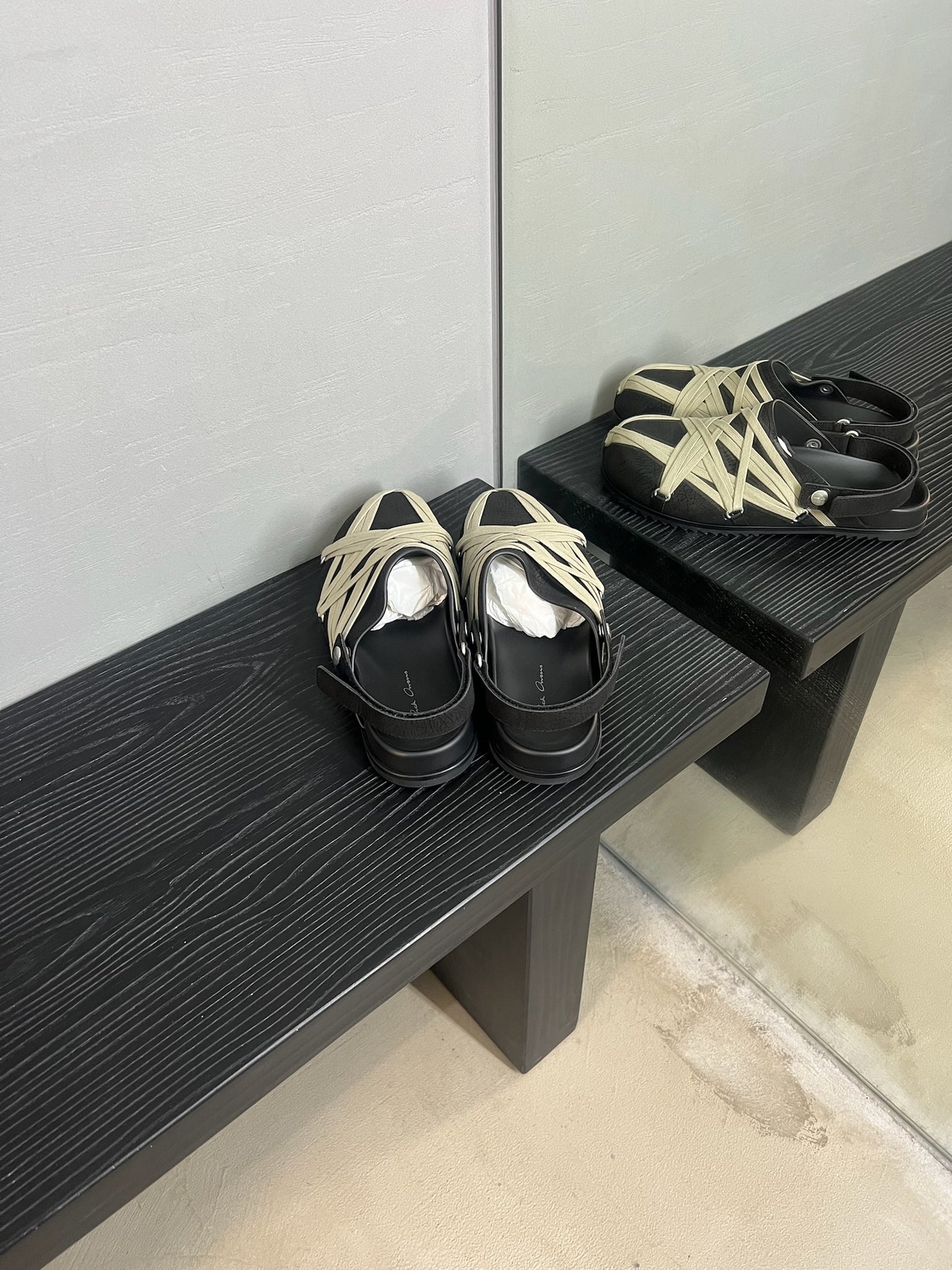 Rick Owens Megalace Sandal Mule
