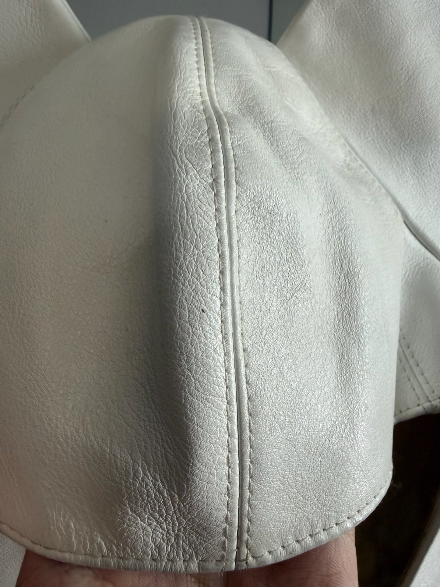 Anonymous Club Leather Dunce Cap 'White'
