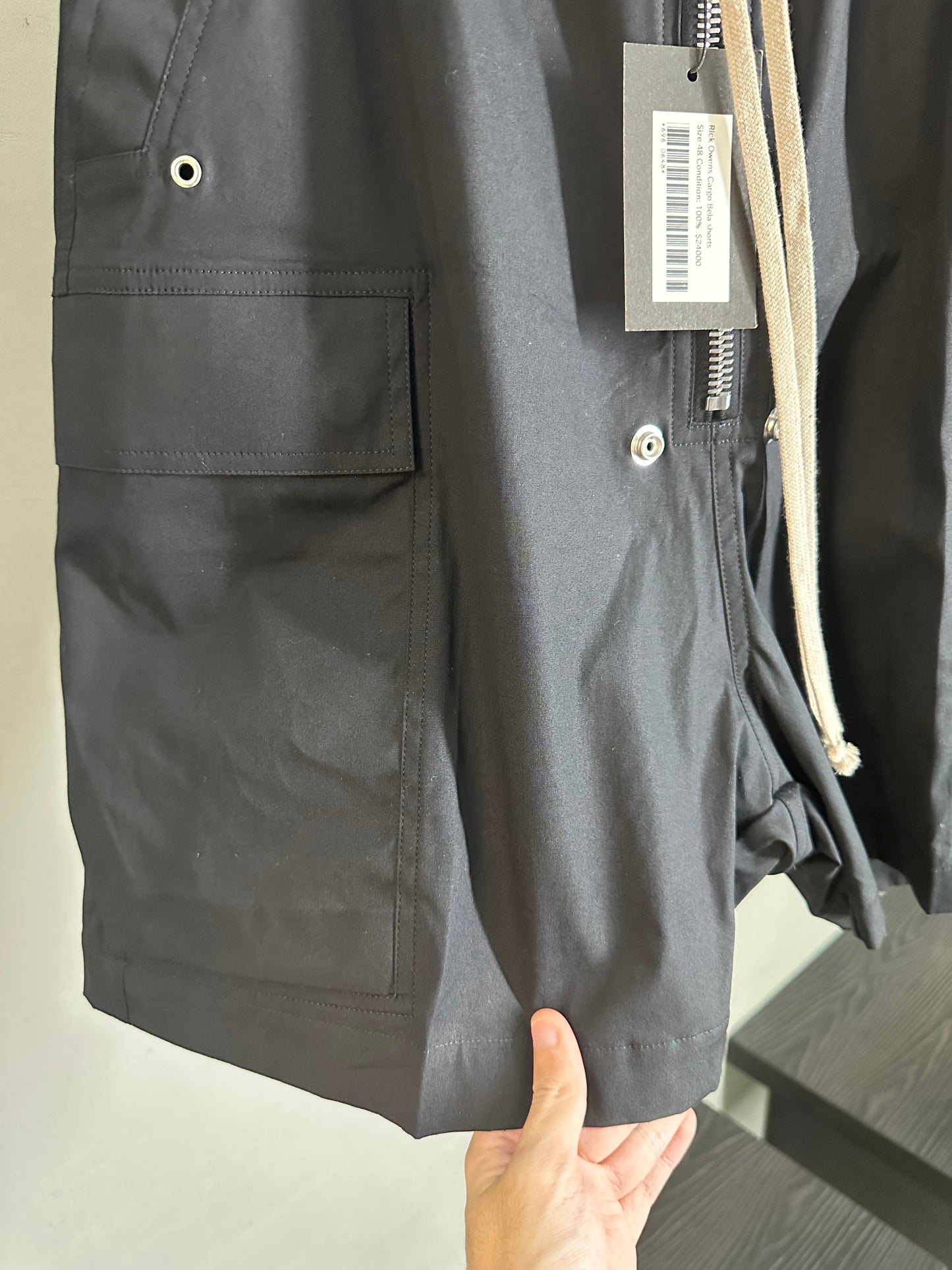Rick Owens Cargo Bela Shorts
