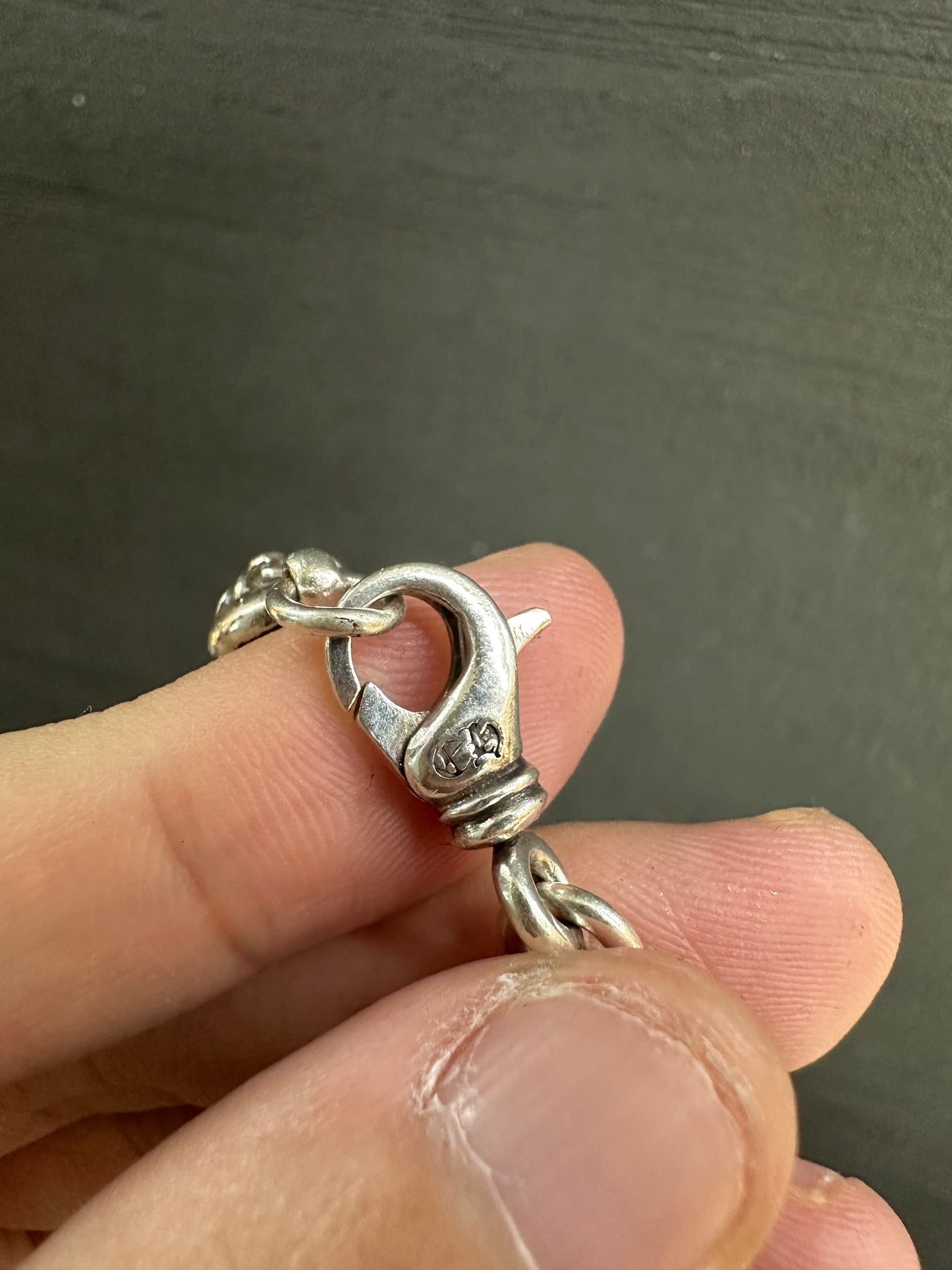 Chrome Hearts Dice Bracelet 10 Link