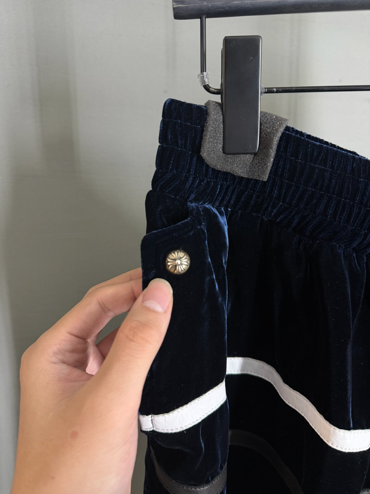 Chrome Hearts So It Goes Velour Track Pants