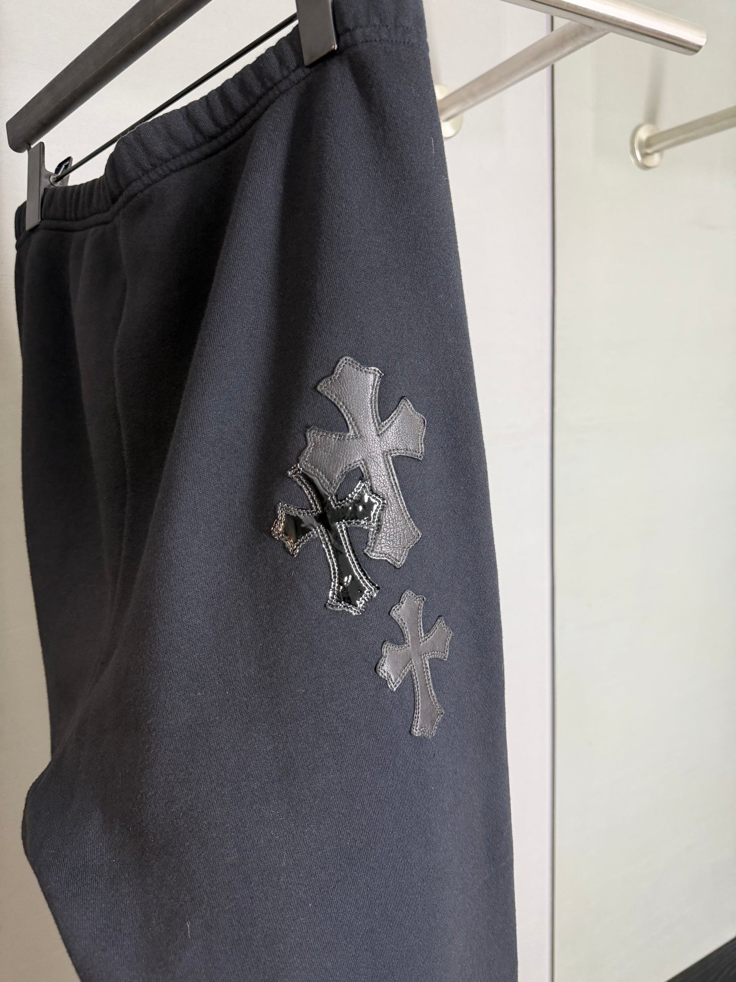 Chrome Hearts Cross Patch Sweatpants