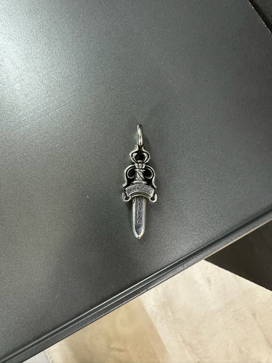 Chrome Hearts Double Dagger Pendant