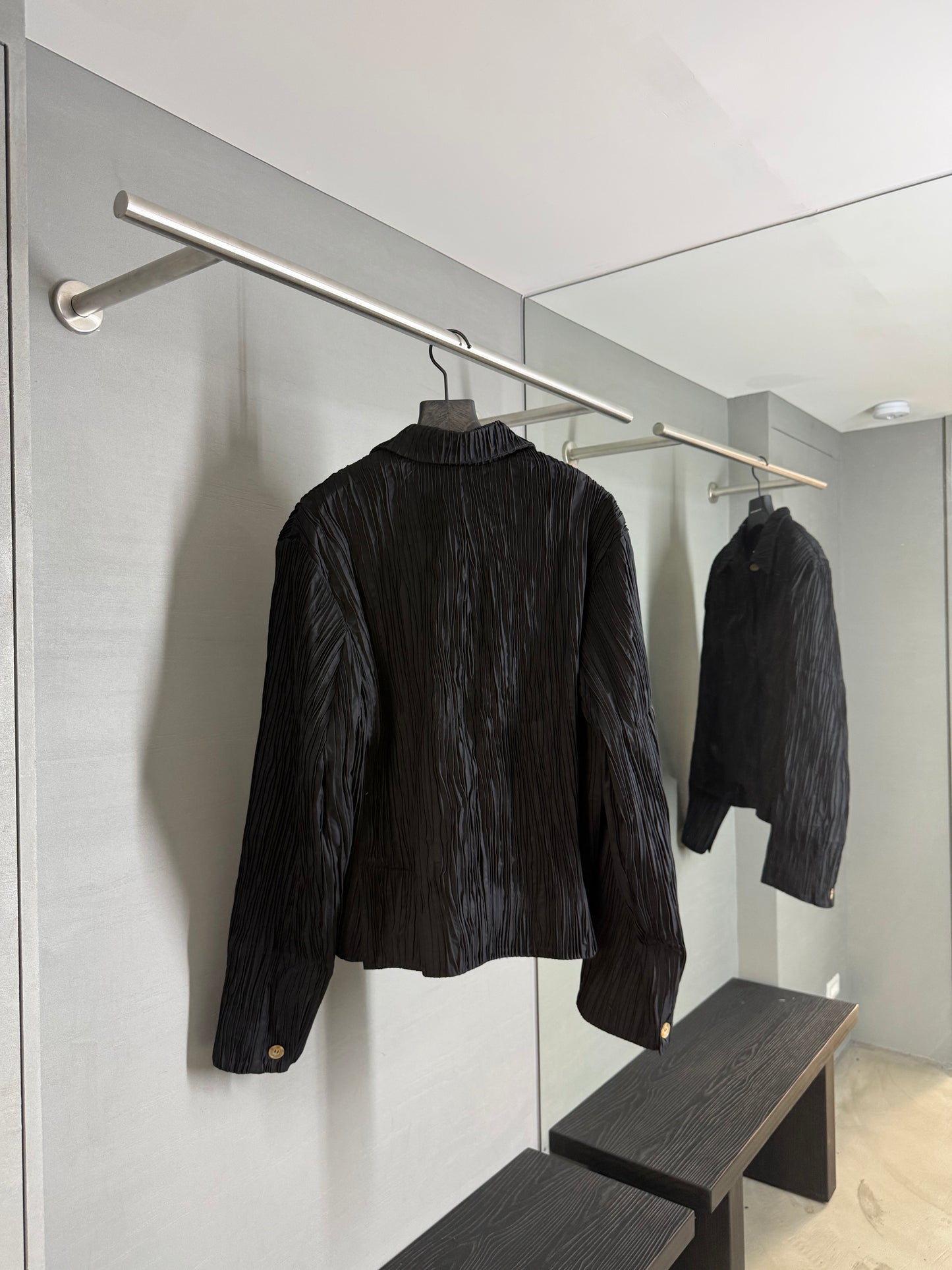 TONDOLO GILLED WOOL JACKET