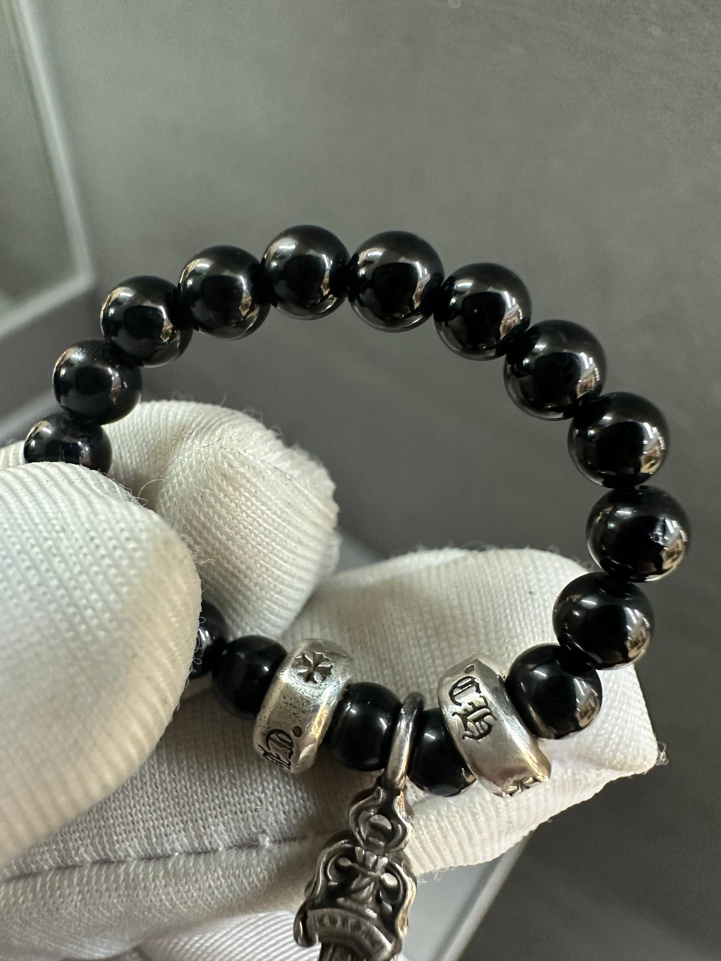 Chrome Hearts Bead Dagger Ring 4mm