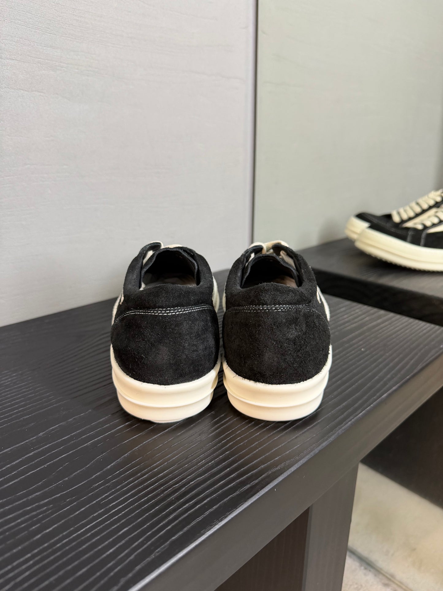 Rick Owens Suede Vintage Sneaks