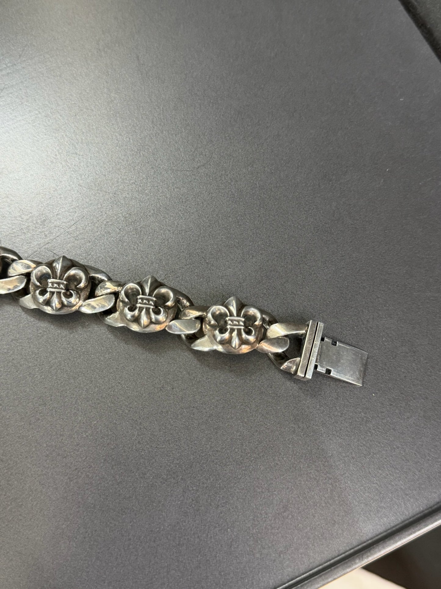 Chrome Hearts BS Fleur 7 Link Bracelet