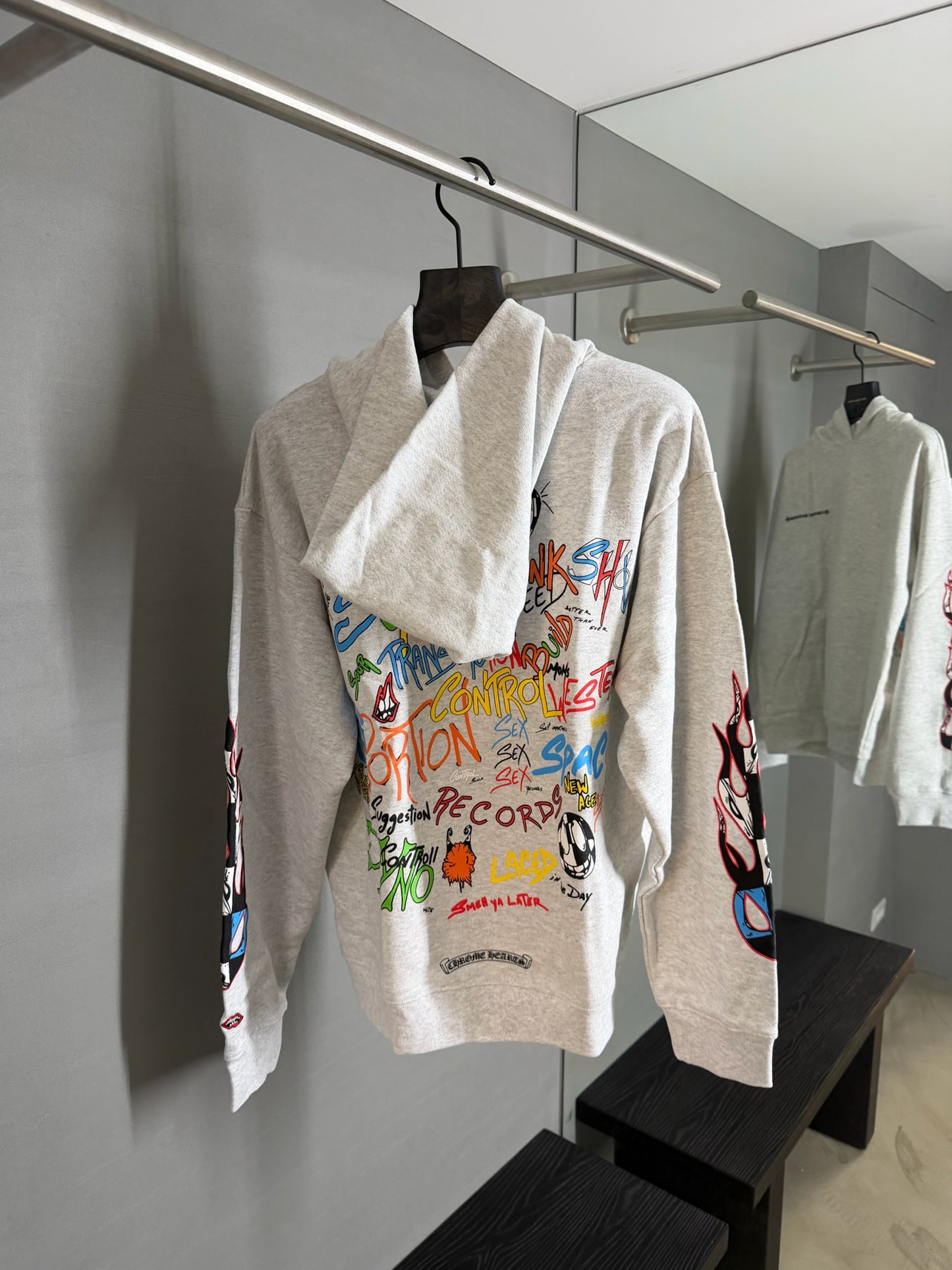 Chrome Hearts Matty Boy Sex Records Brain Hoodie