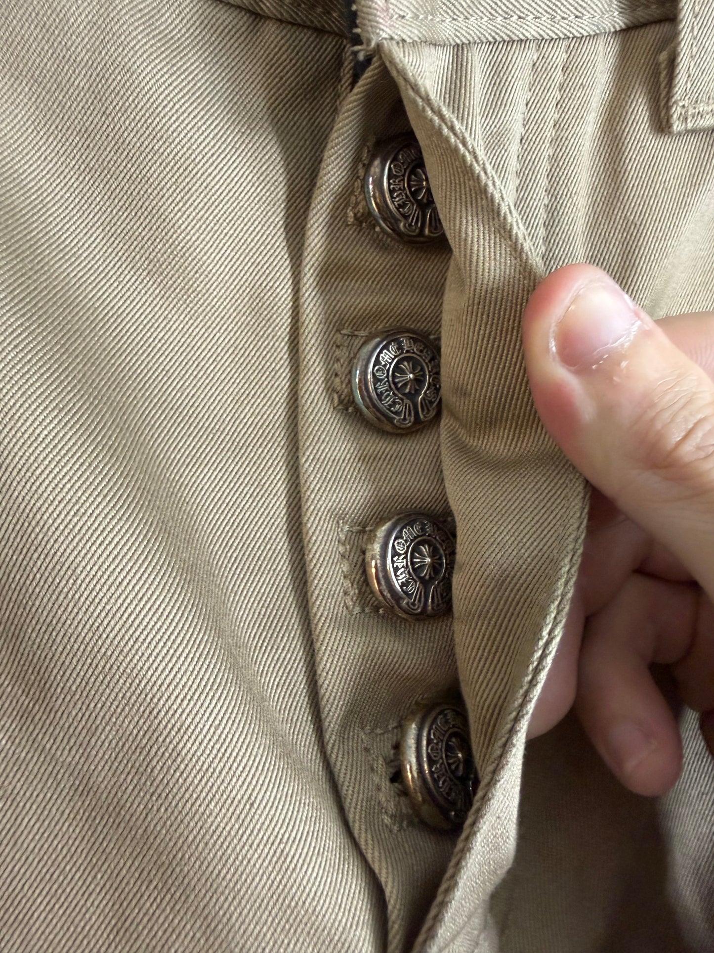 Chrome Hearts Cross Patch Chino Pants