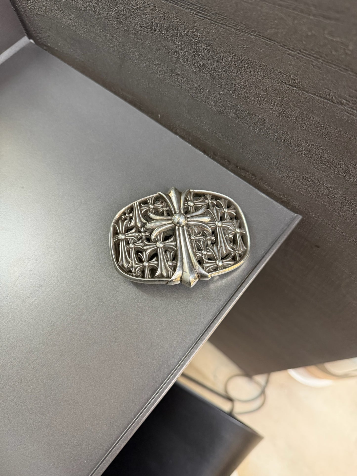 Chrome Hearts Cemetery Cross Belt Buckle